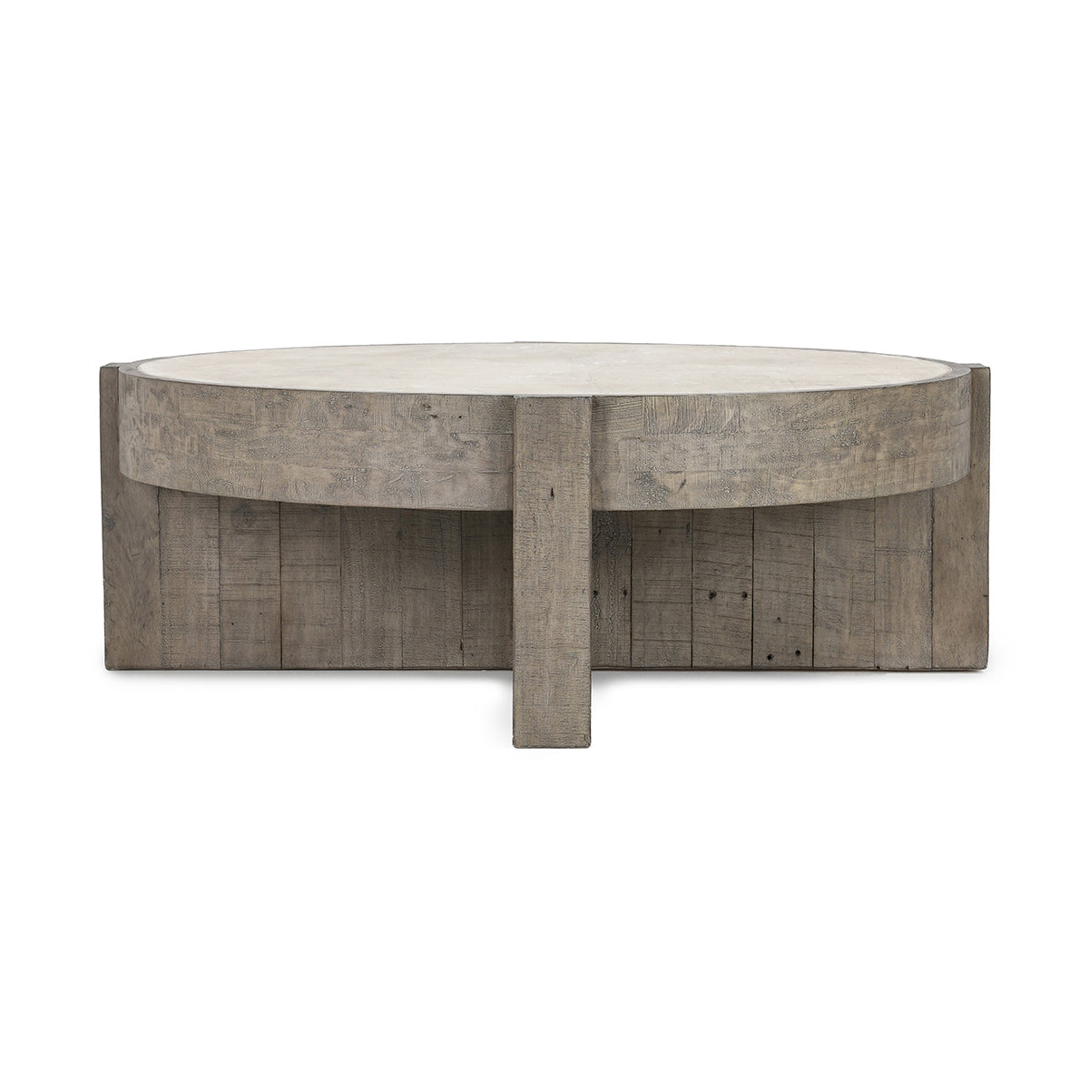 Sonoma Coffee Table - Antique White/Distressed Gray