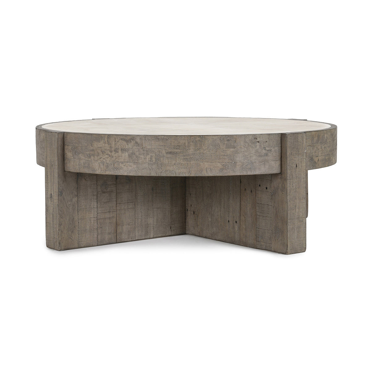 Sonoma Solid Wood Round Coffee Table