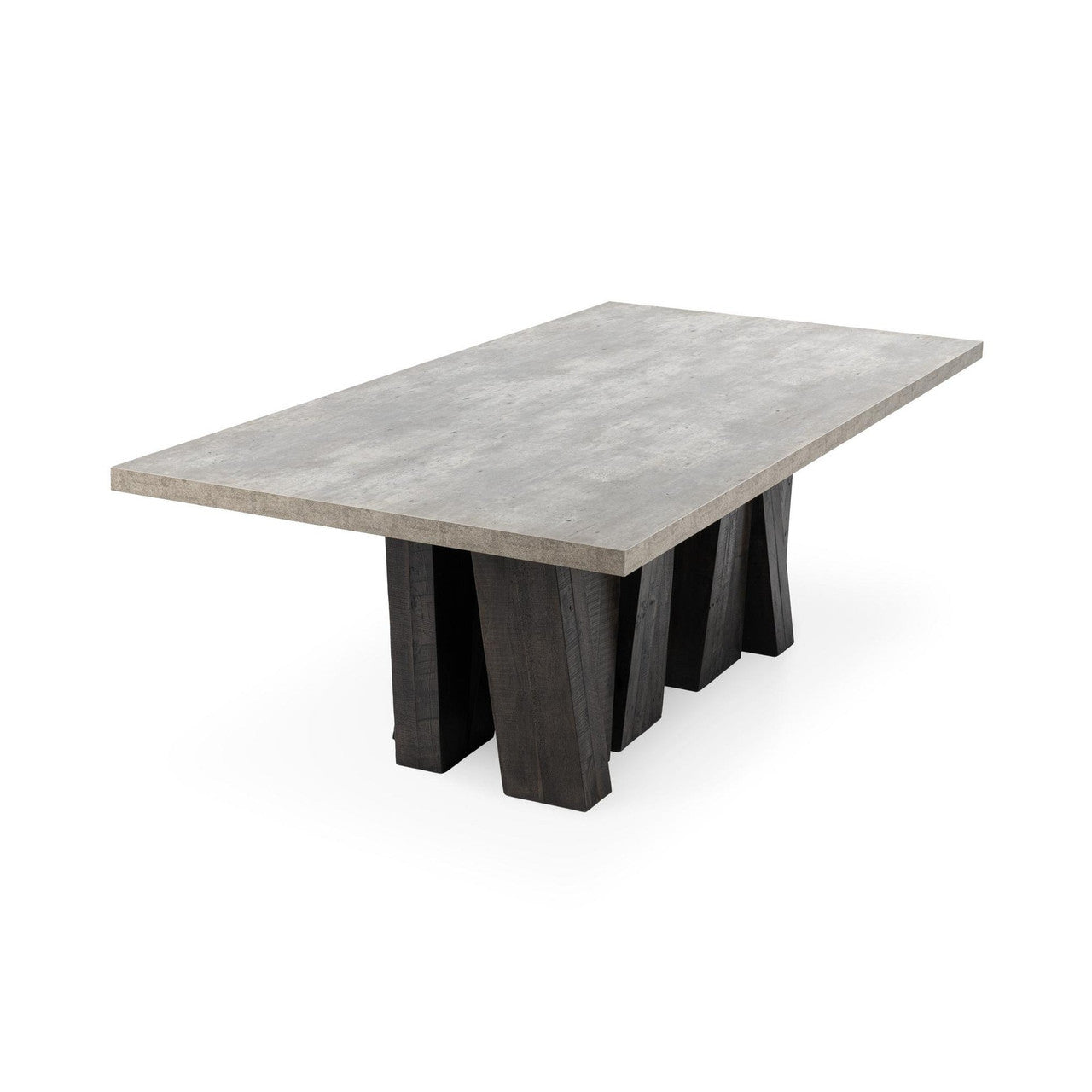 Simone Solid Wood Rectangle Dining Table