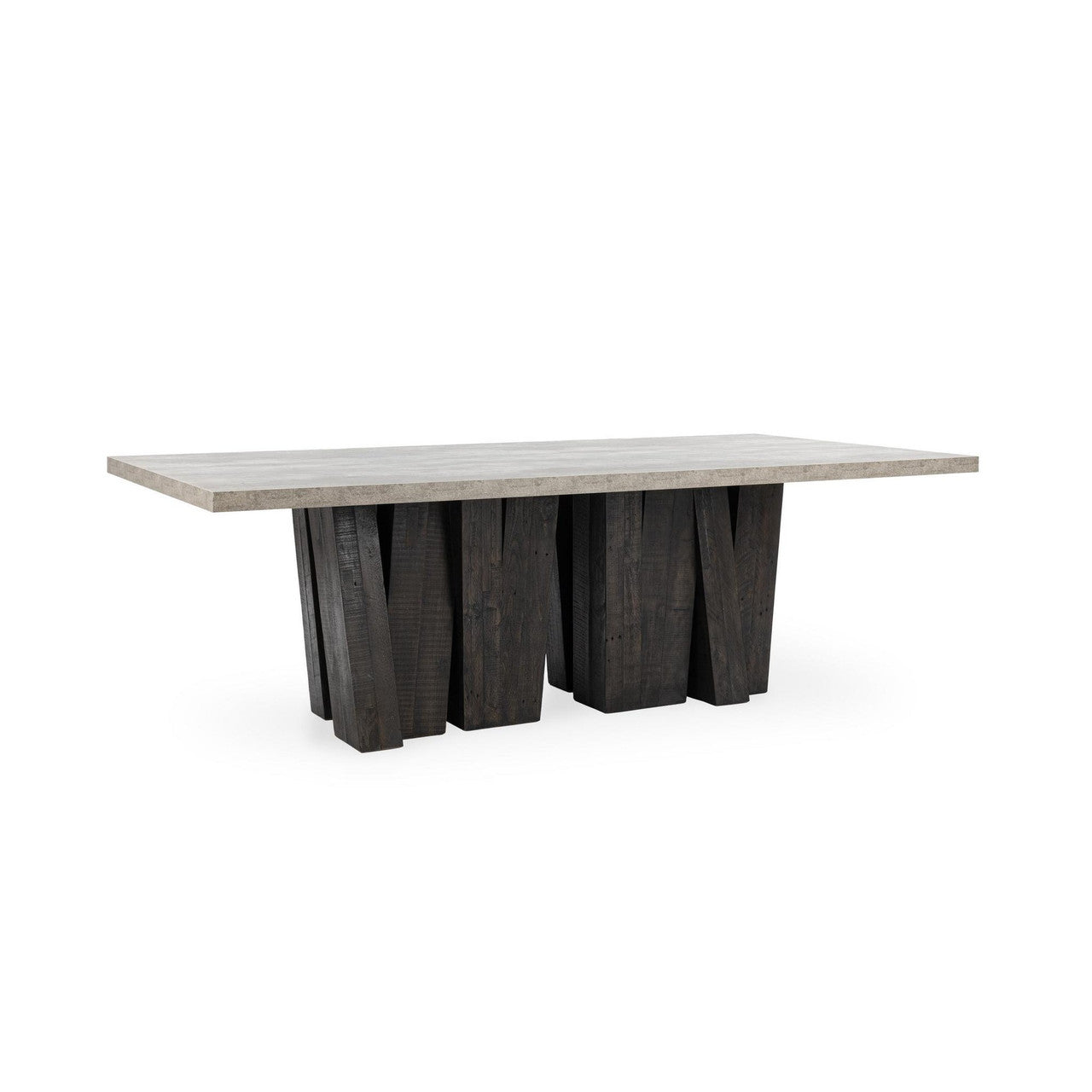 Simone Solid Wood Rectangle Dining Table