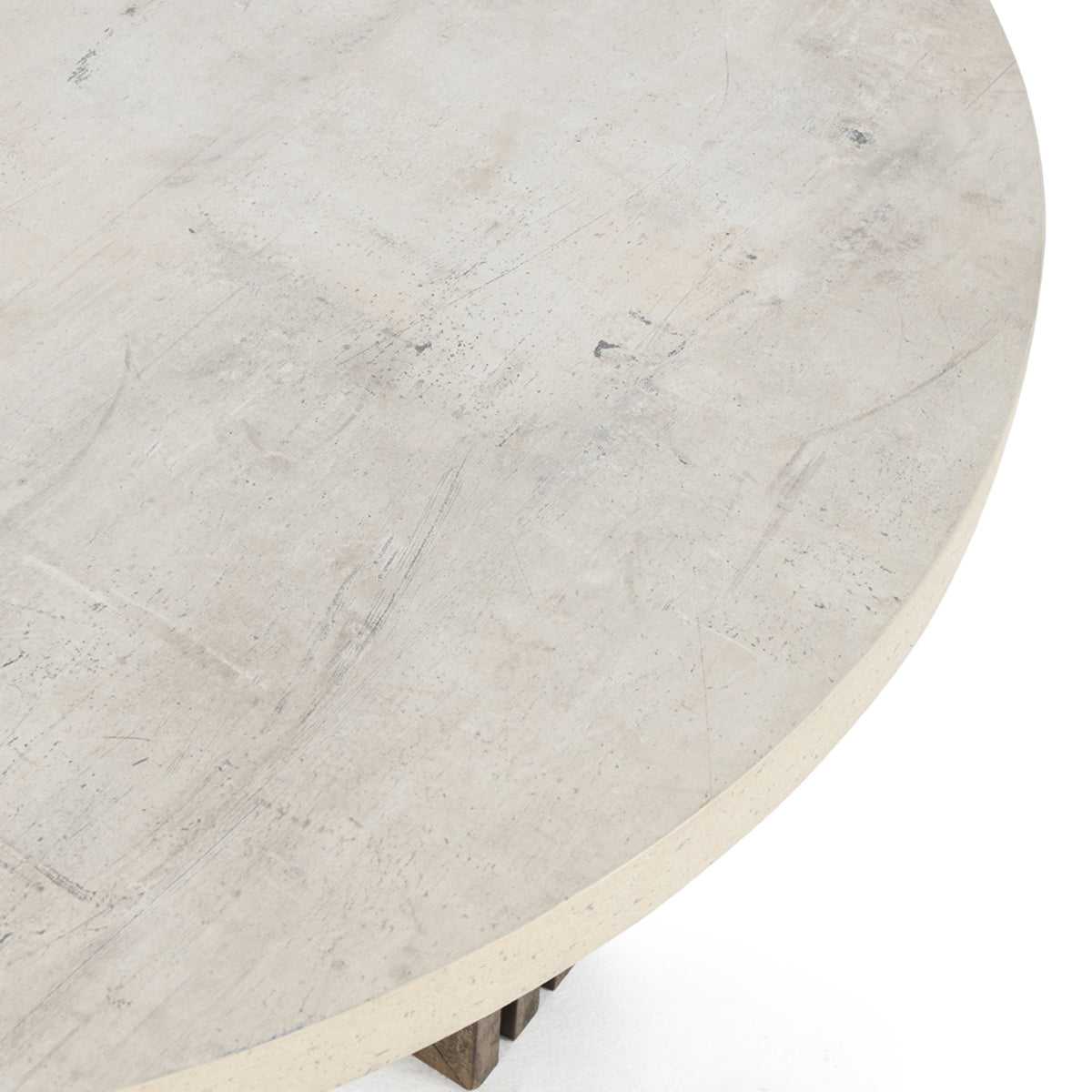 Aspen Coffee Table - Antique White/Distressed Brown