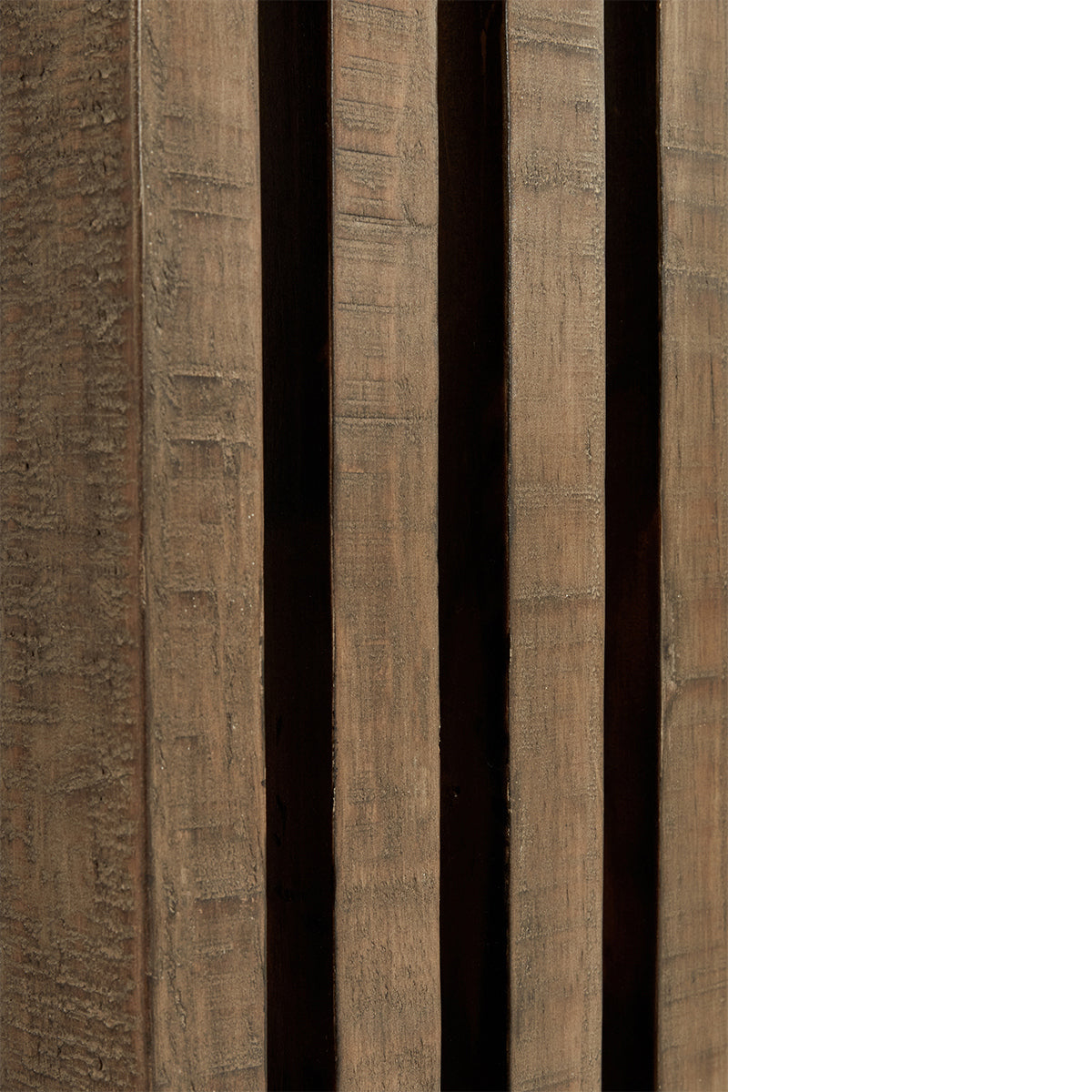 Aspen End Table - Antique White/Distressed Brown