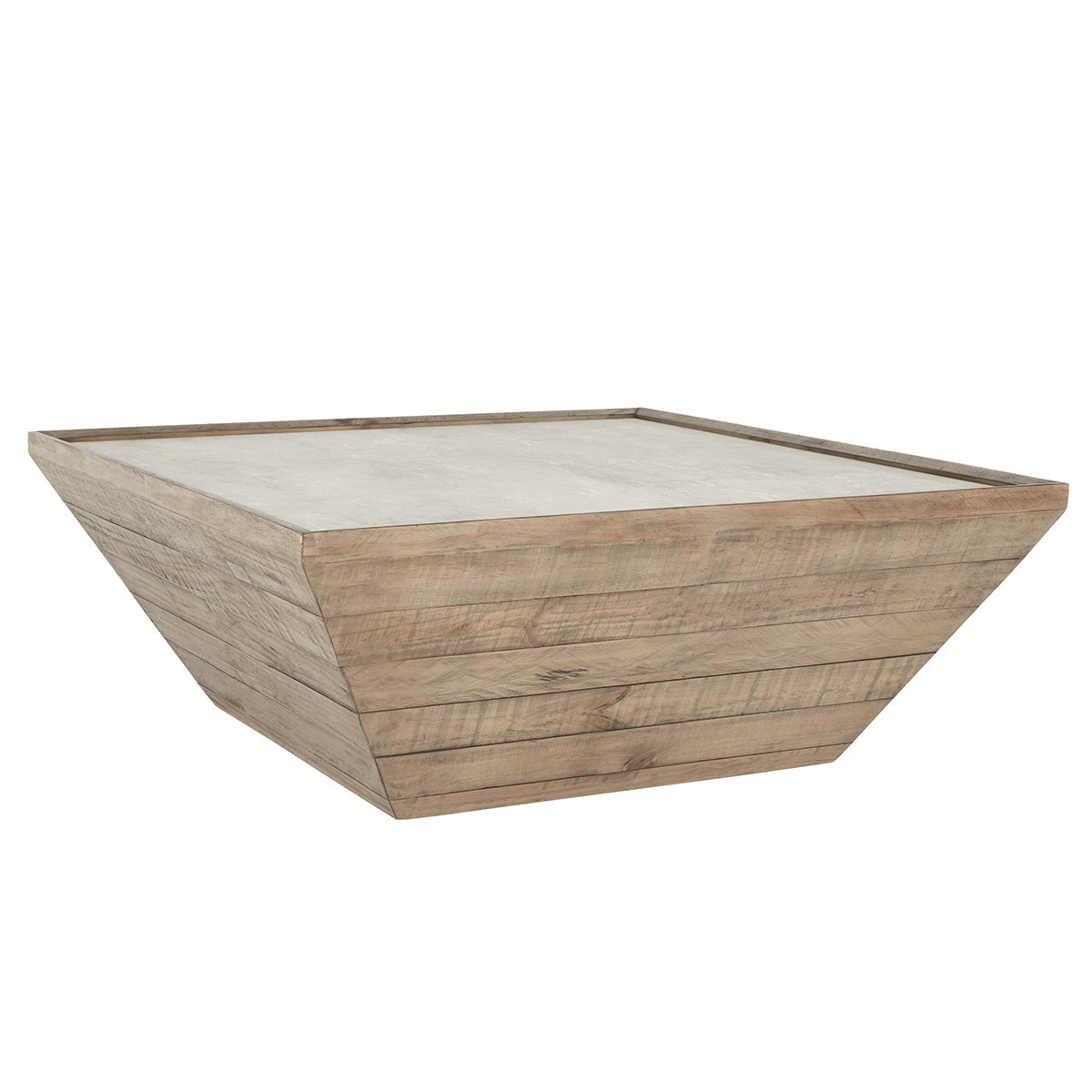 Dalton Coffee Table - Natural/Antique White