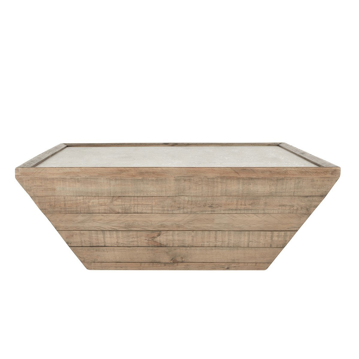 Dalton Coffee Table - Natural/Antique White