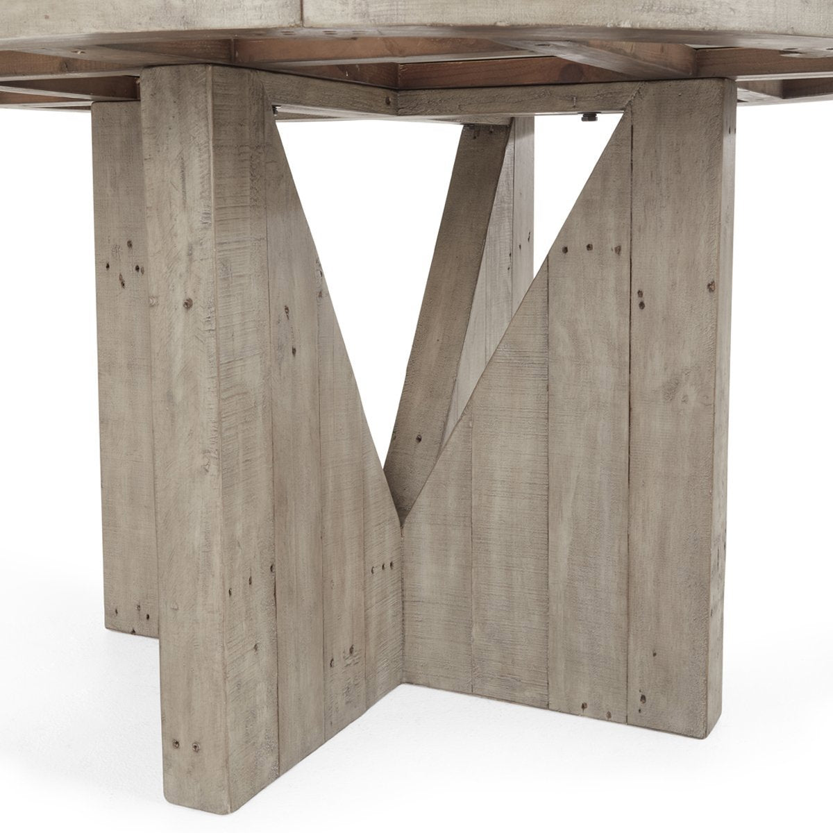 Vincent Dining Table - Distressed Gray