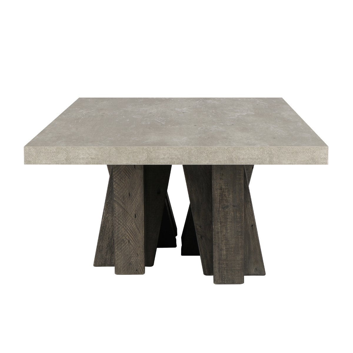 Simone Coffee Table - Olive Brown/Antique Gray