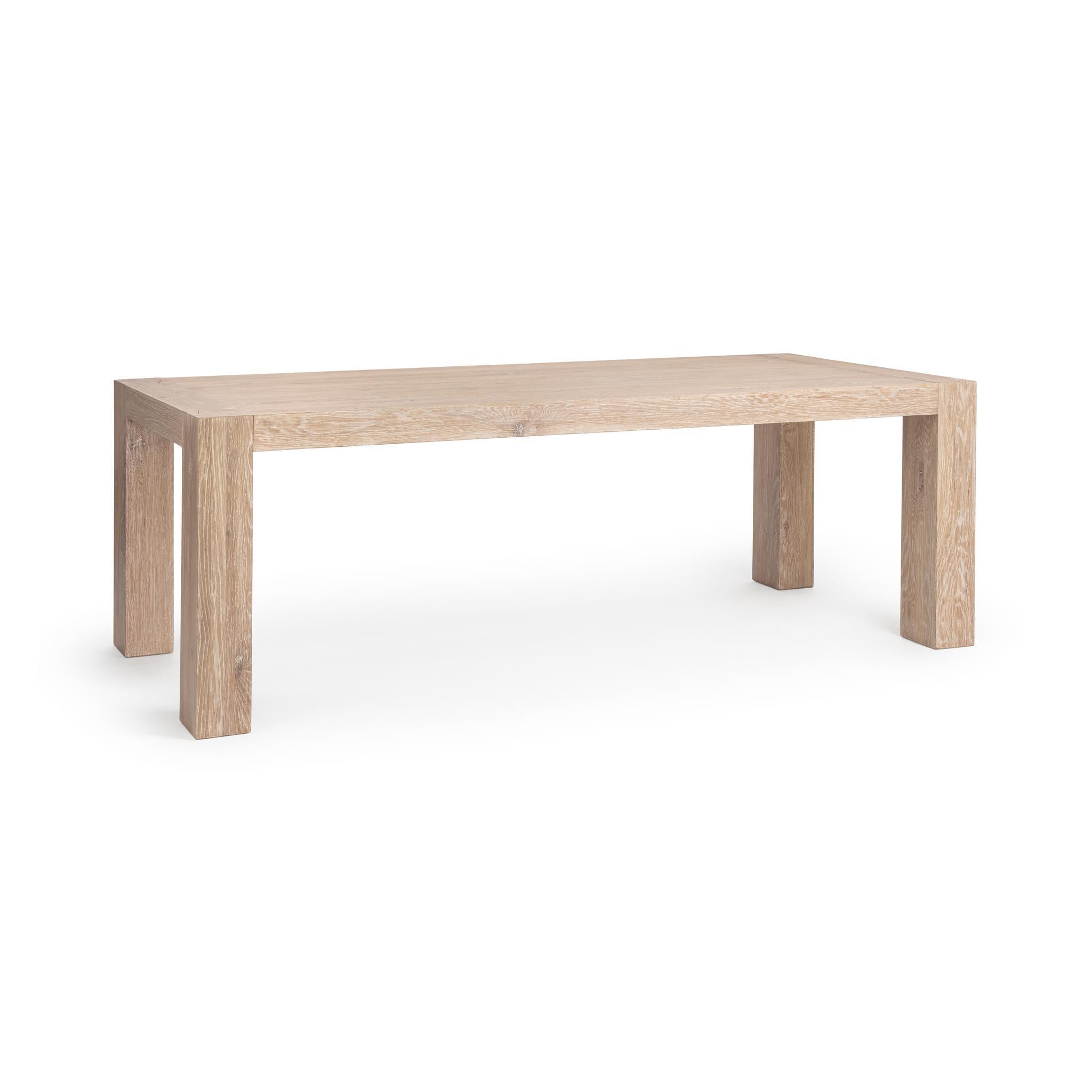 Bristol Dining Table - Aged Cream