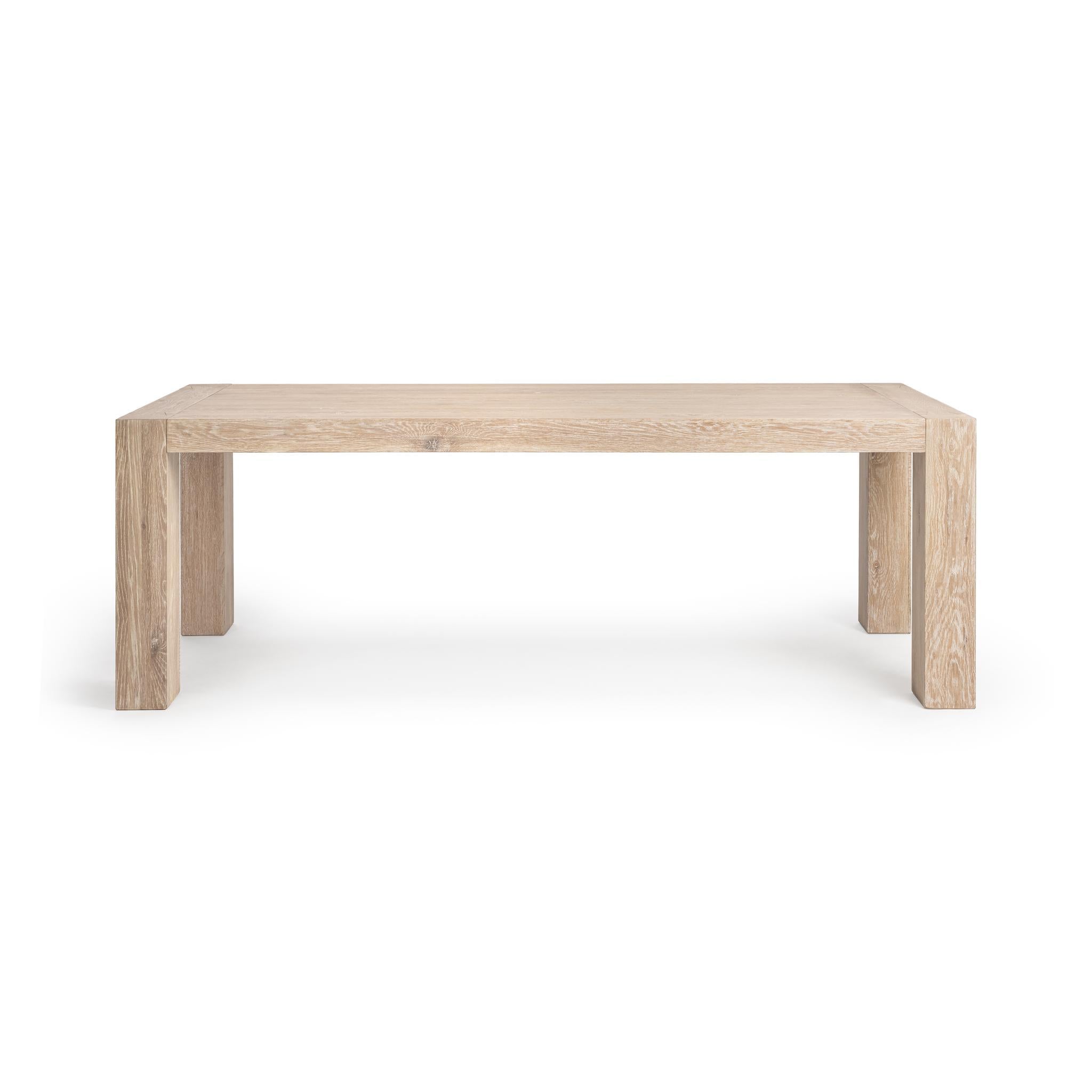 Bristol Dining Table - Aged Cream