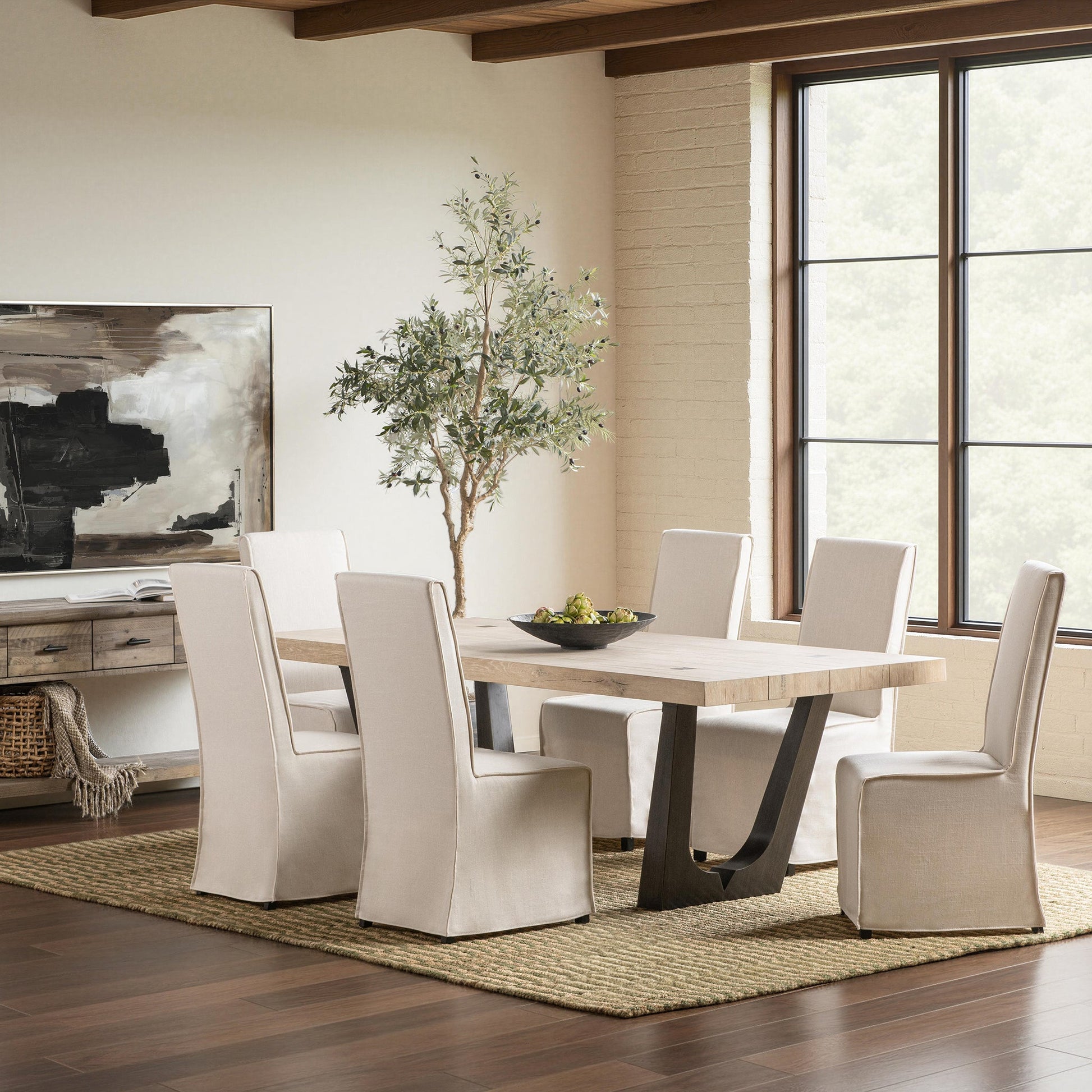 Kelso Dining Table - White