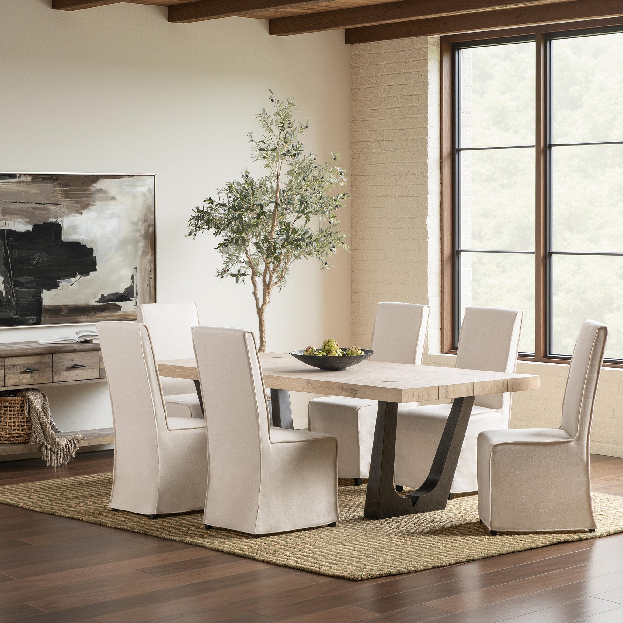 Kelso Dining Table - White
