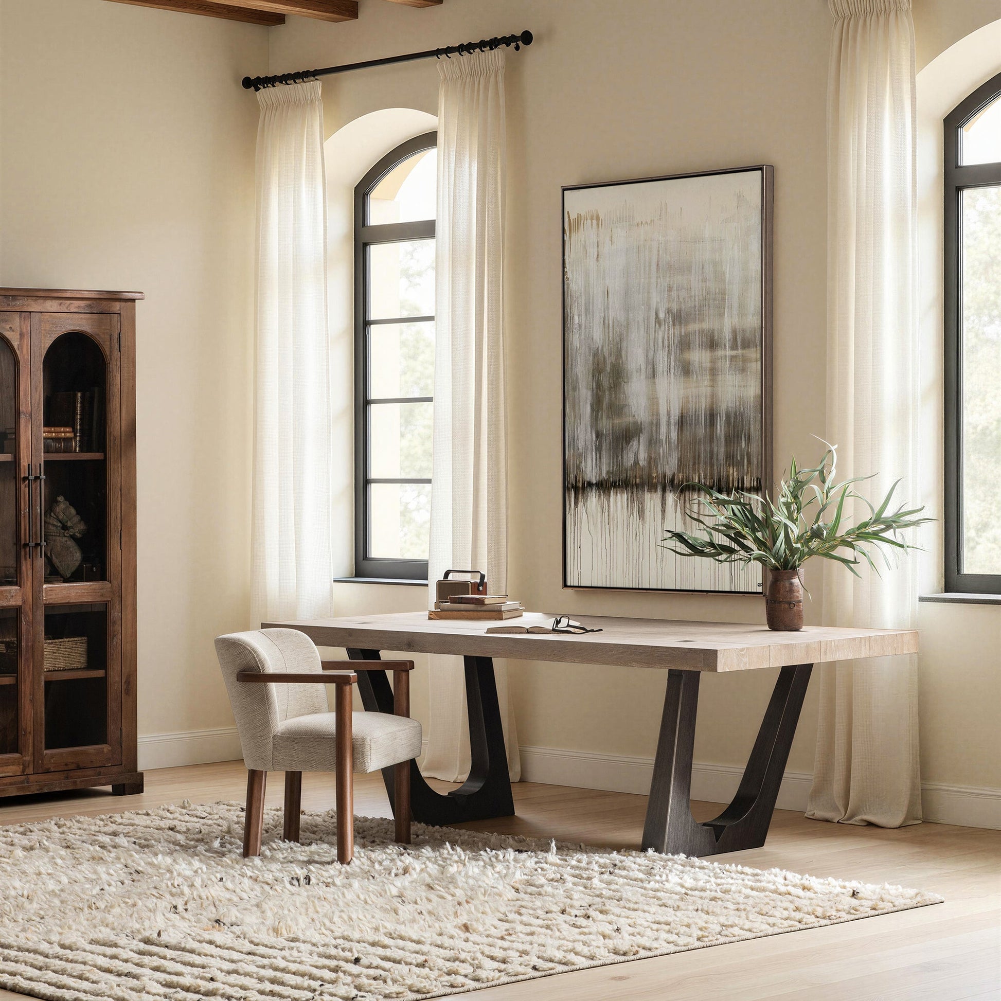 Kelso Dining Table - White