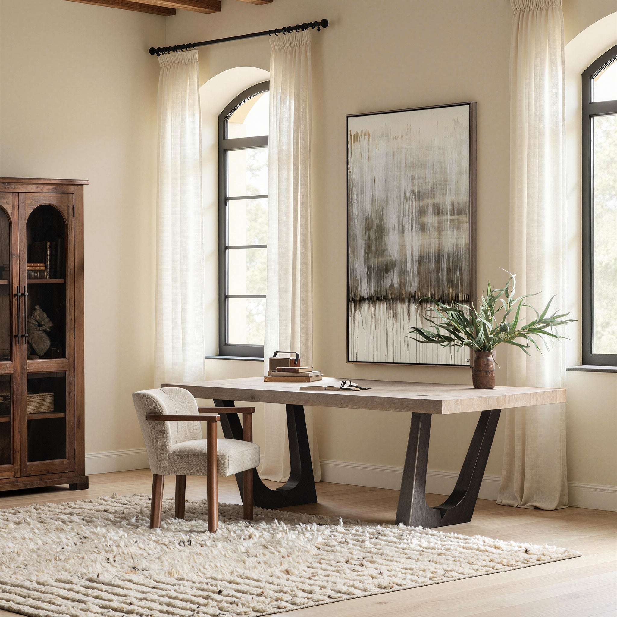 Kelso Dining Table - White