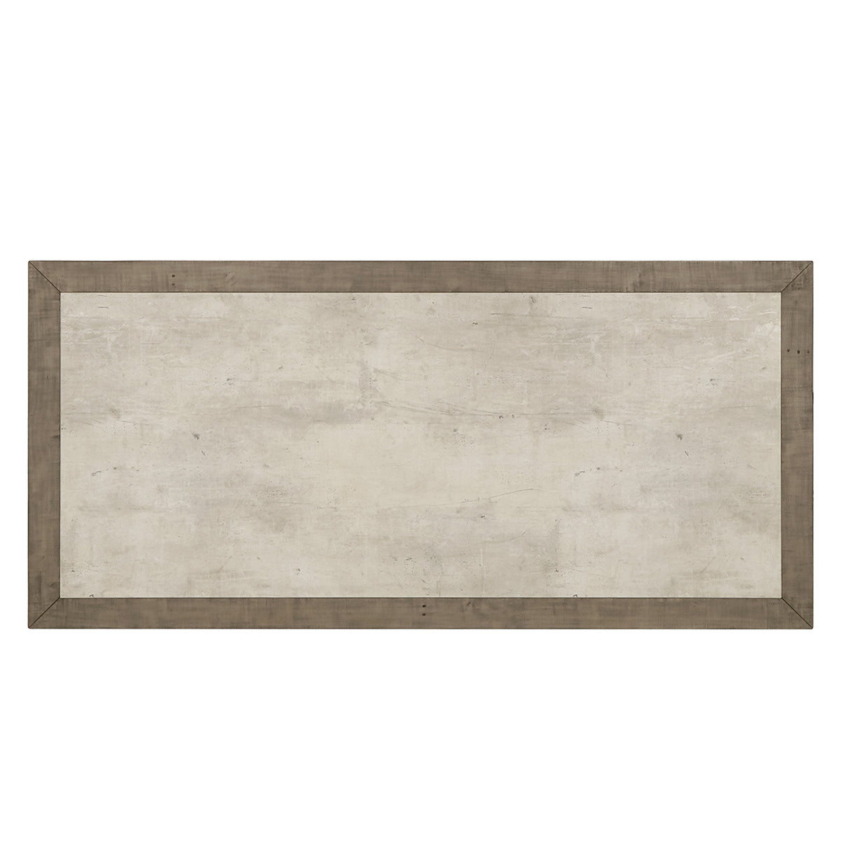 Efron Dining Table - Distressed Gray/Antique White