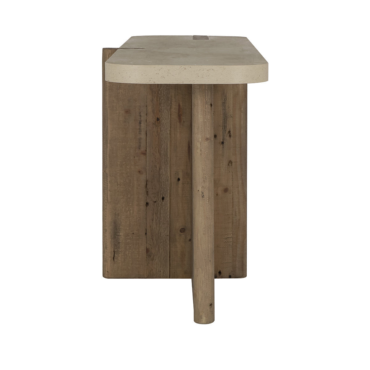 Dillon Solid Wood Rectangle Console Table