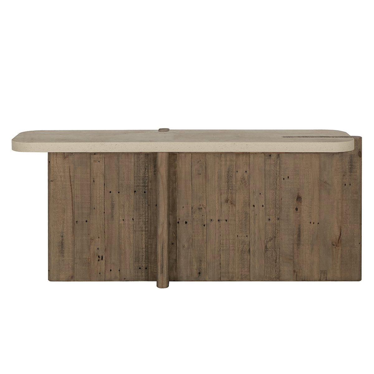 Dillon Solid Wood Rectangle Console Table