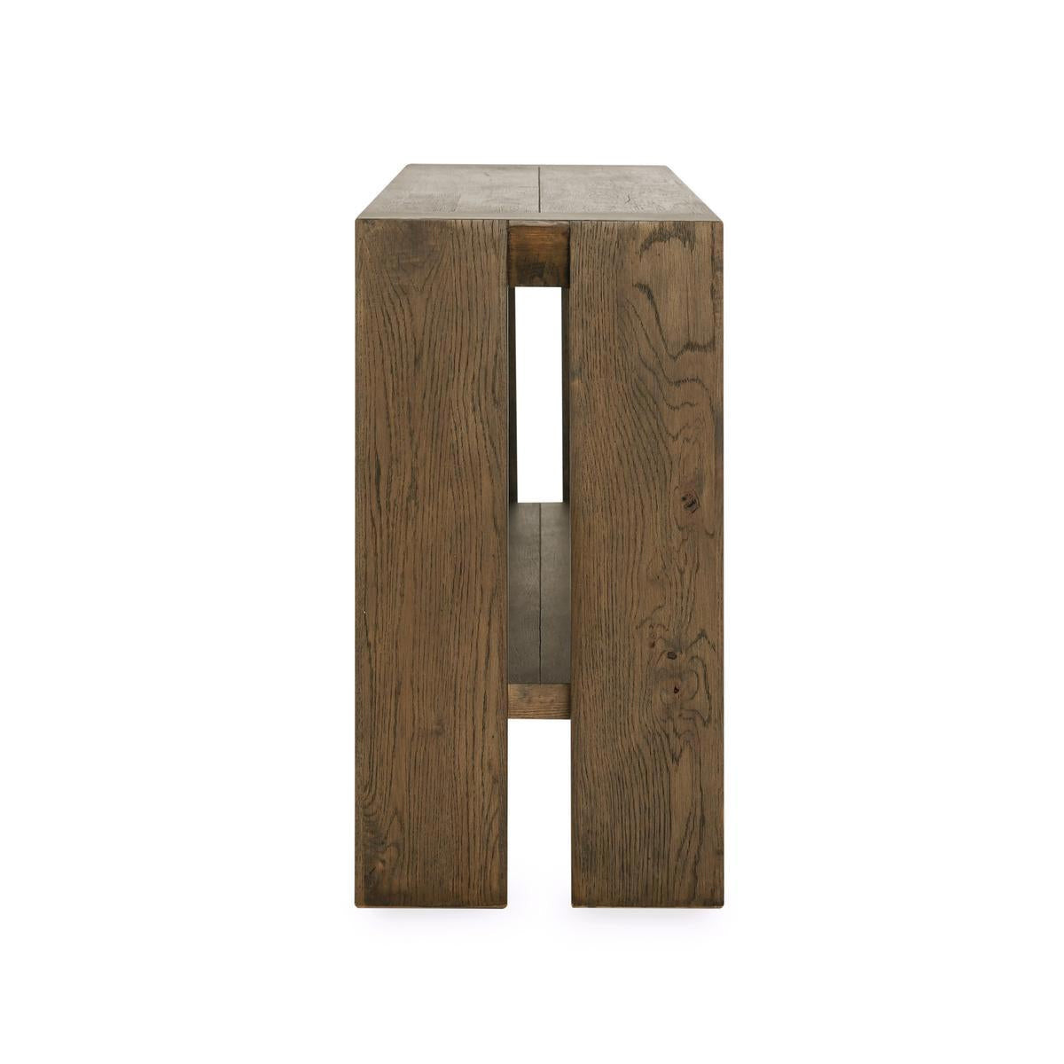 Troy Solid Wood Rectangle Console Table