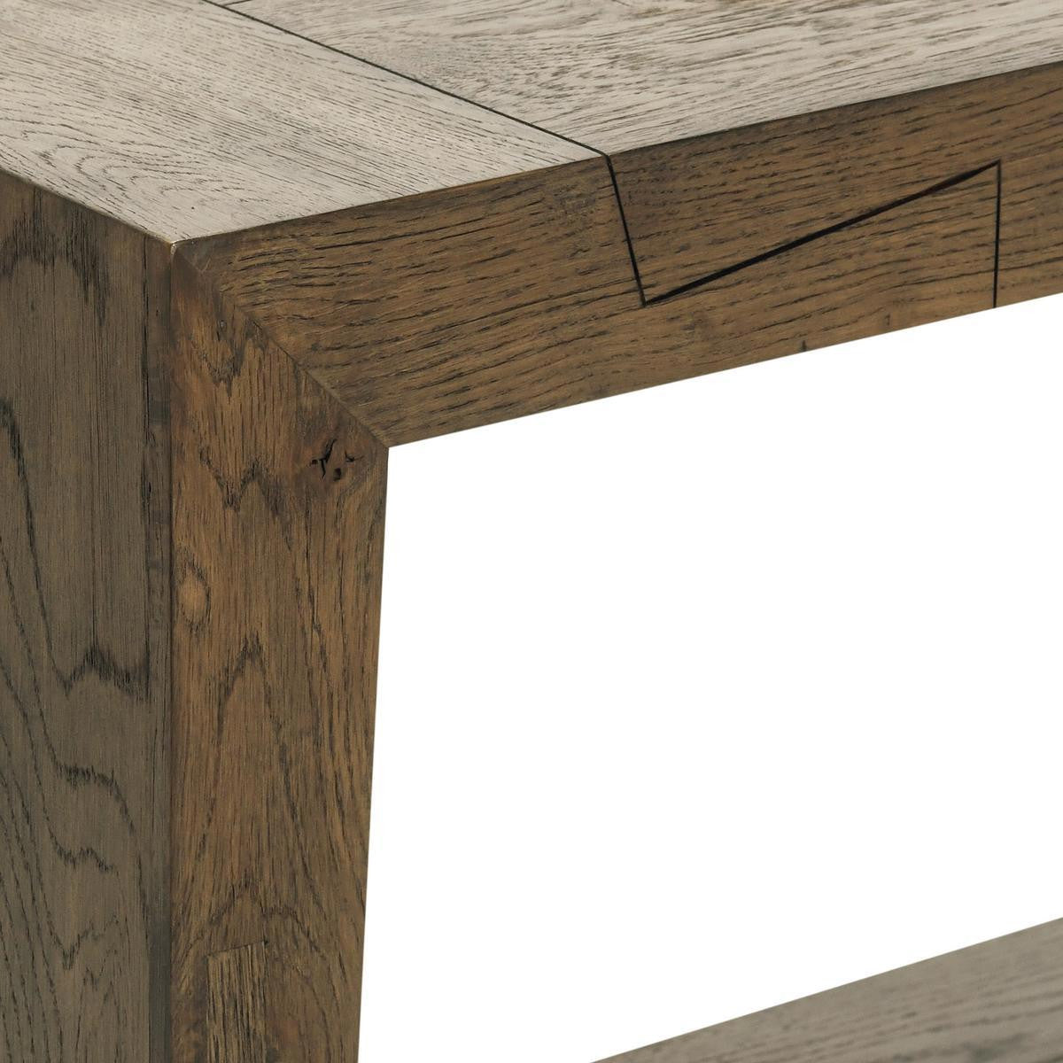 Troy Solid Wood Rectangle Console Table