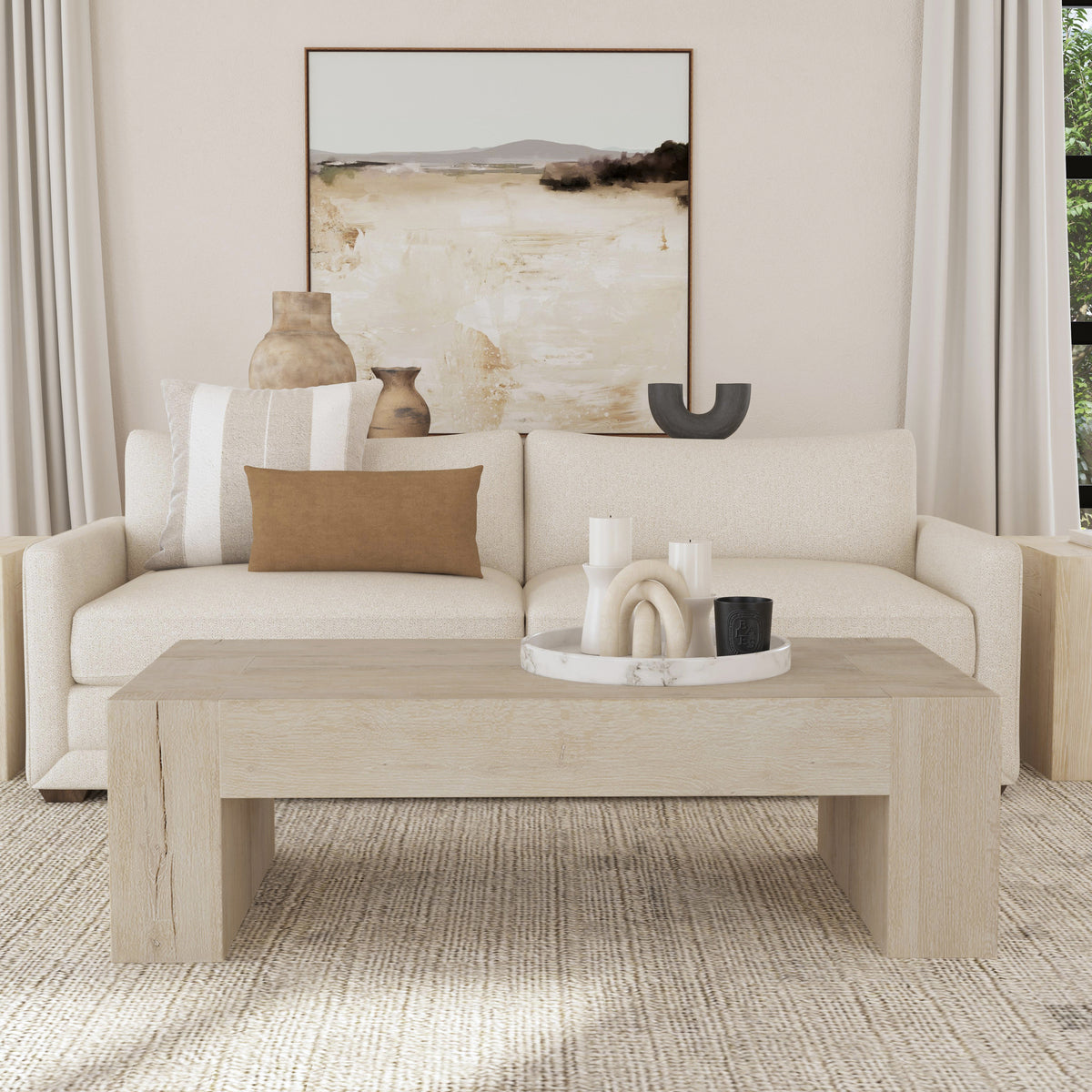 Bristol Coffee Table - Cafe Brown