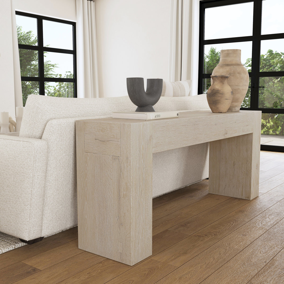 Bristol Console Table - Cafe Brown