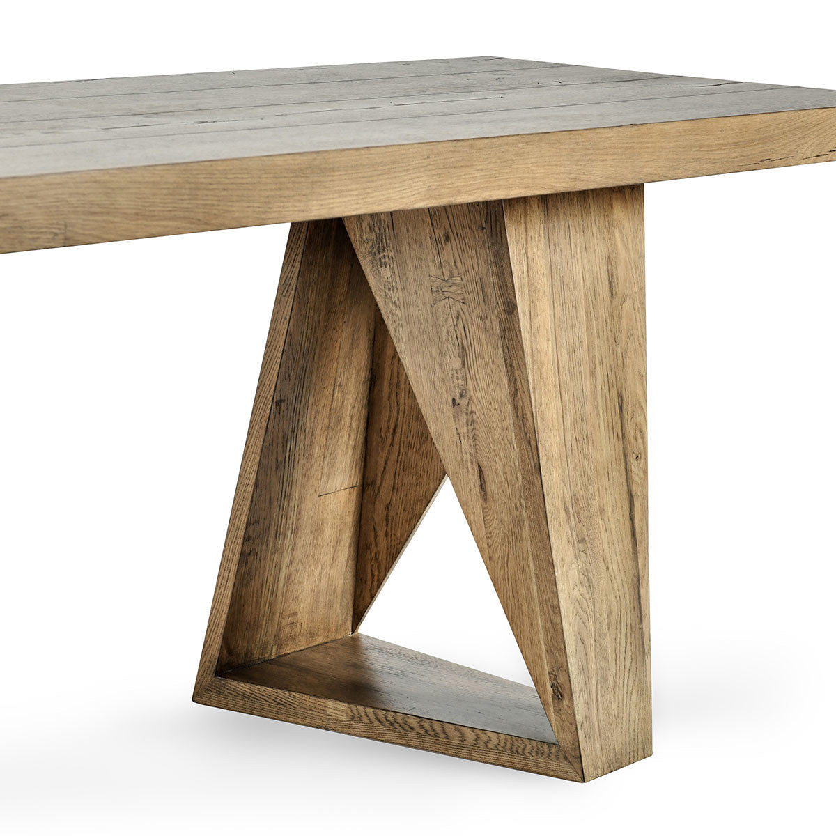 Arleth Solid Wood Rectangle Console Table