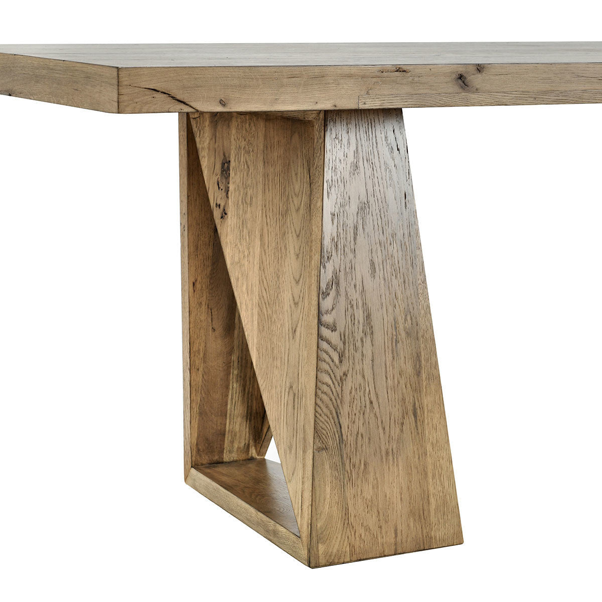 Arleth Solid Wood Rectangle Console Table