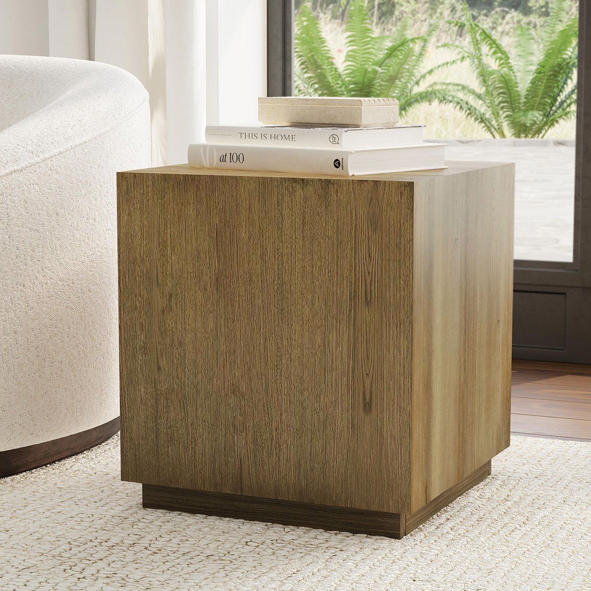 Layne End Table - Light Brown