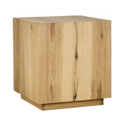 Layne Solid Wood Square End Table - True Natural