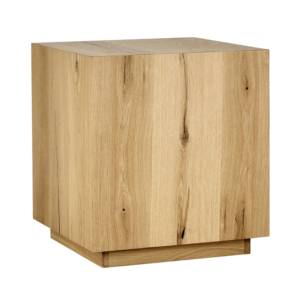 Layne Solid Wood Square End Table - True Natural