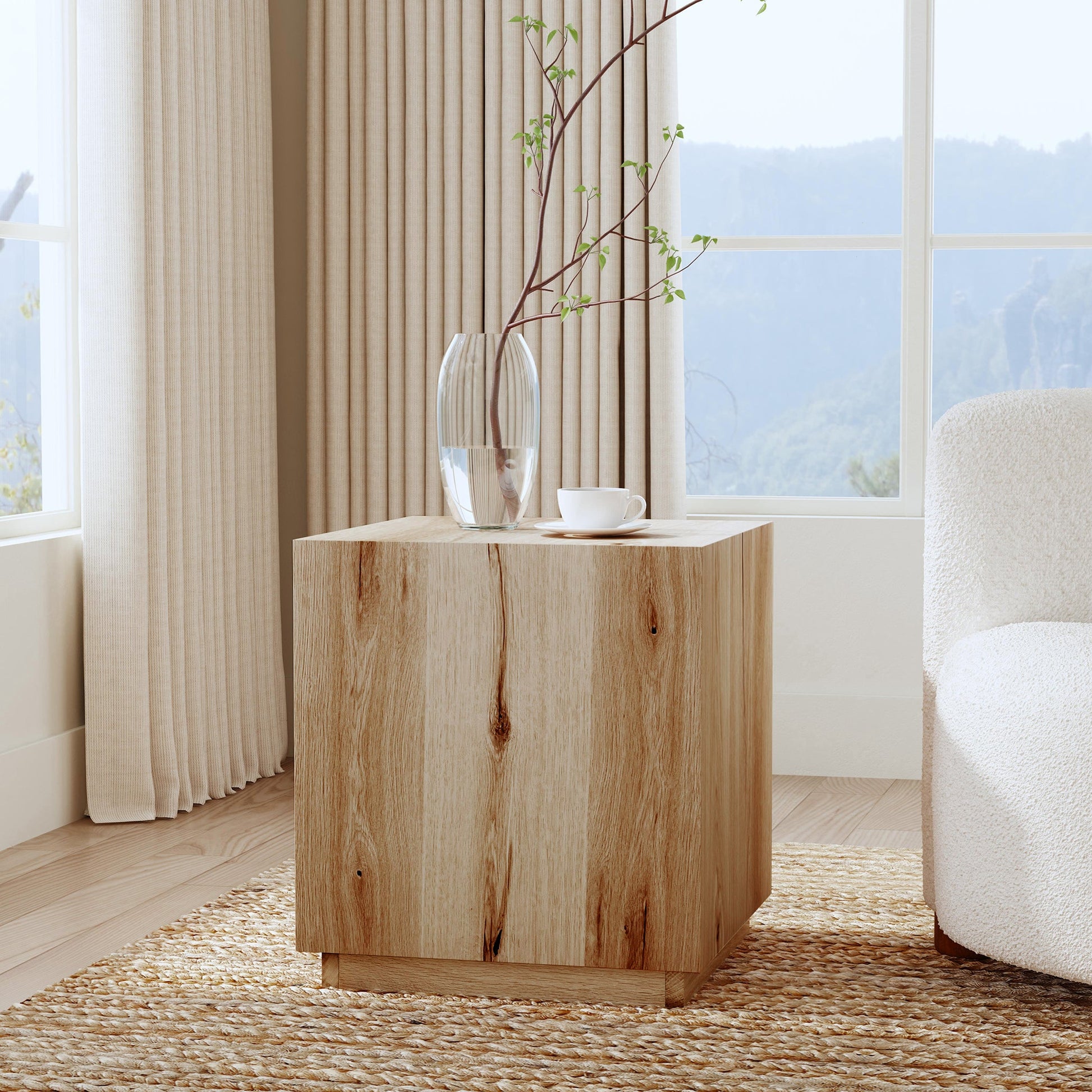Layne End Table - Natural