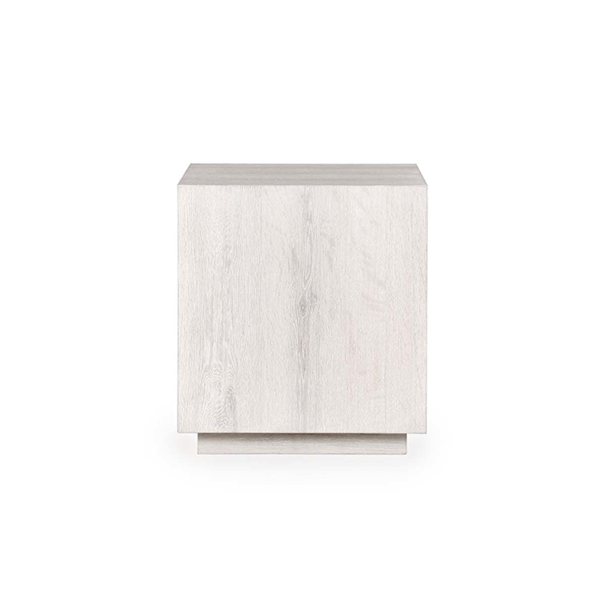 Layne End Table - Milk White