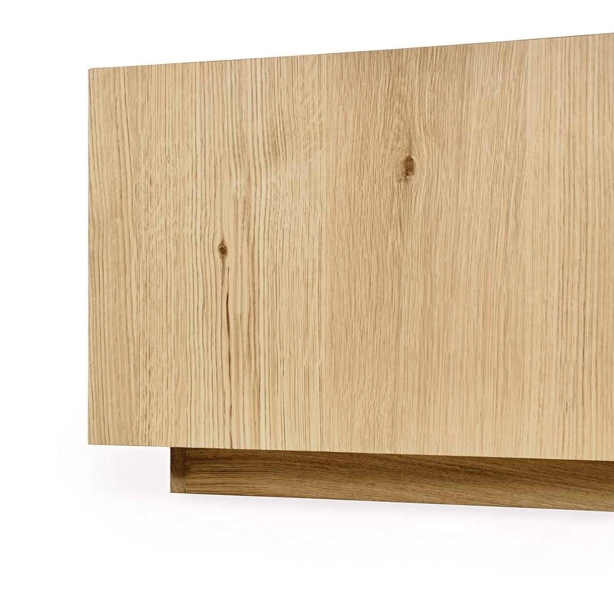 Layne Solid Wood Square Coffee Table w Casters - True Natural