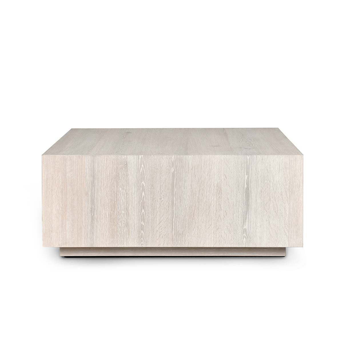 Layne Coffee Table with Casters - Milk White