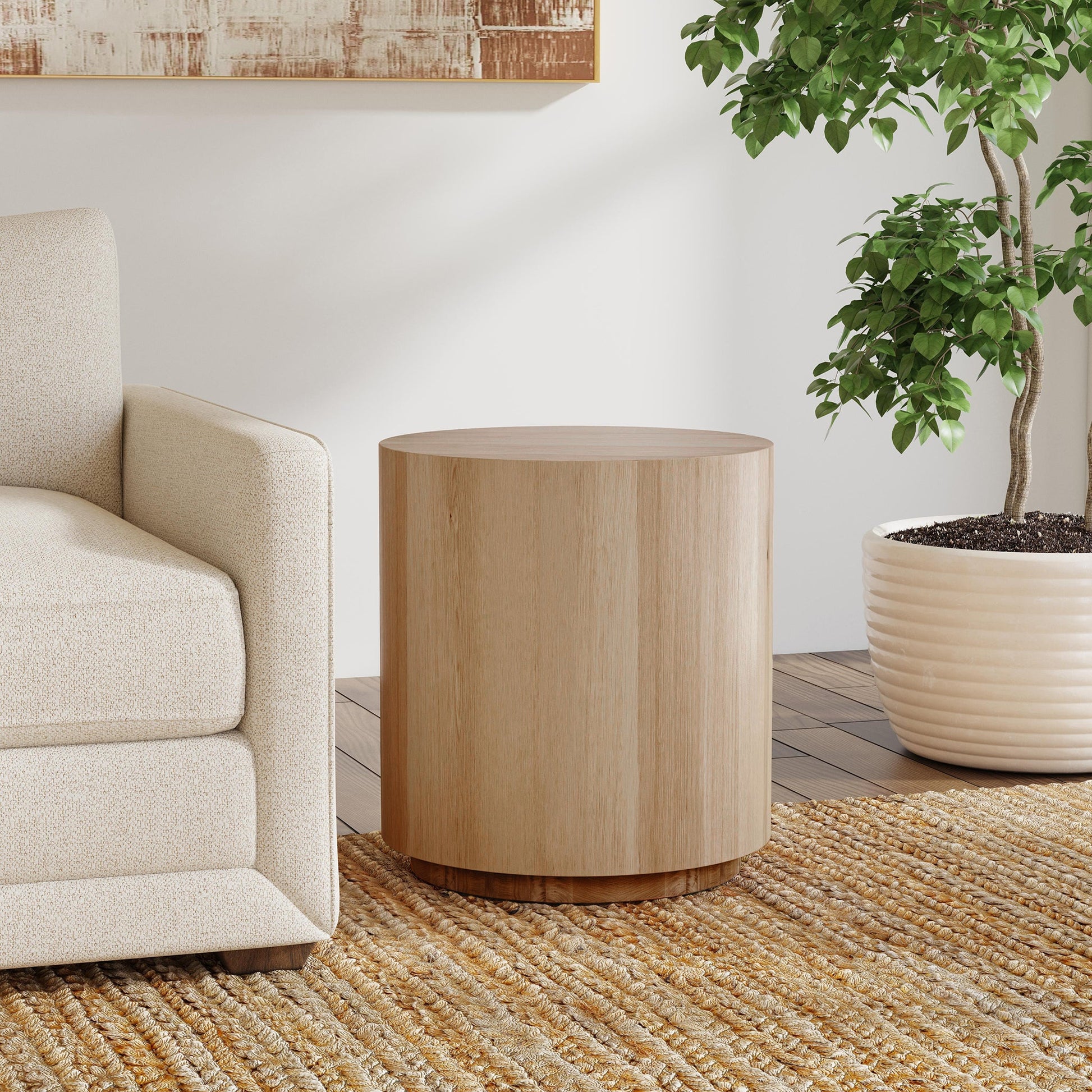 Layne End Table - True Natural