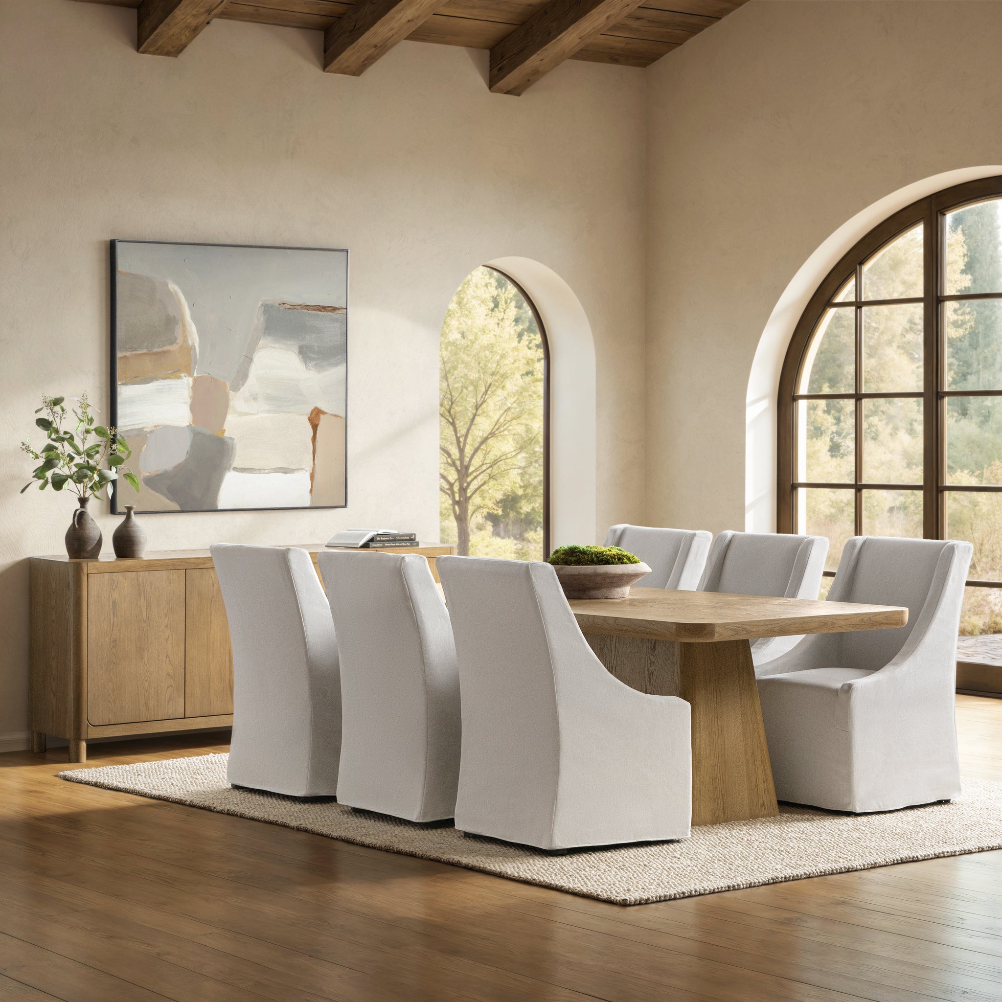 Orlando Dining Table - Light Brown