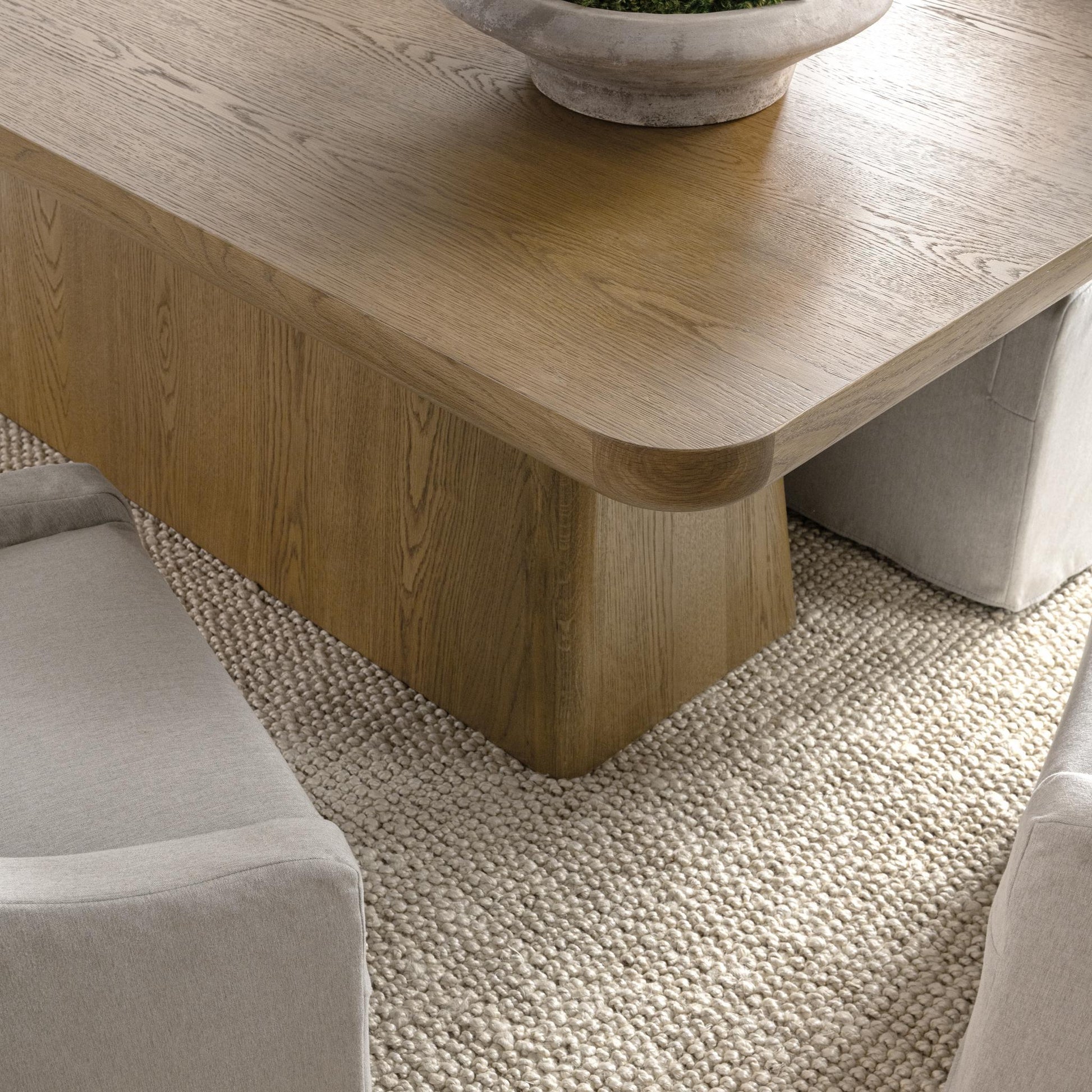 Orlando Dining Table - Light Brown