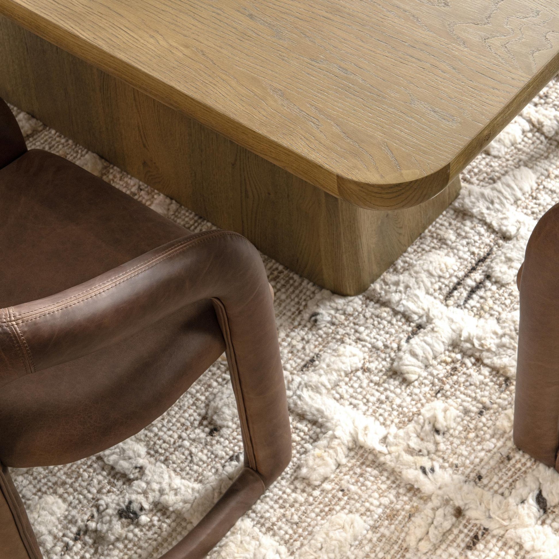 Orlando Dining Table - Light Brown