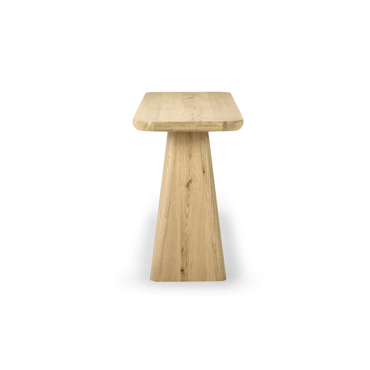 Orlando Solid Wood Rectangle Console Table - True Natural