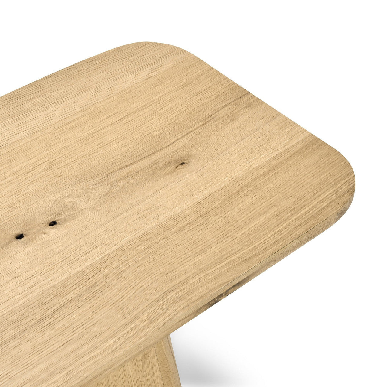 Orlando Solid Wood Rectangle Console Table - True Natural