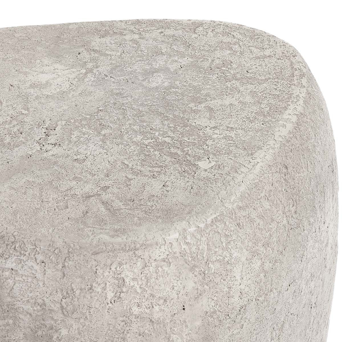 Britney Outdoor End Table - Light Gray