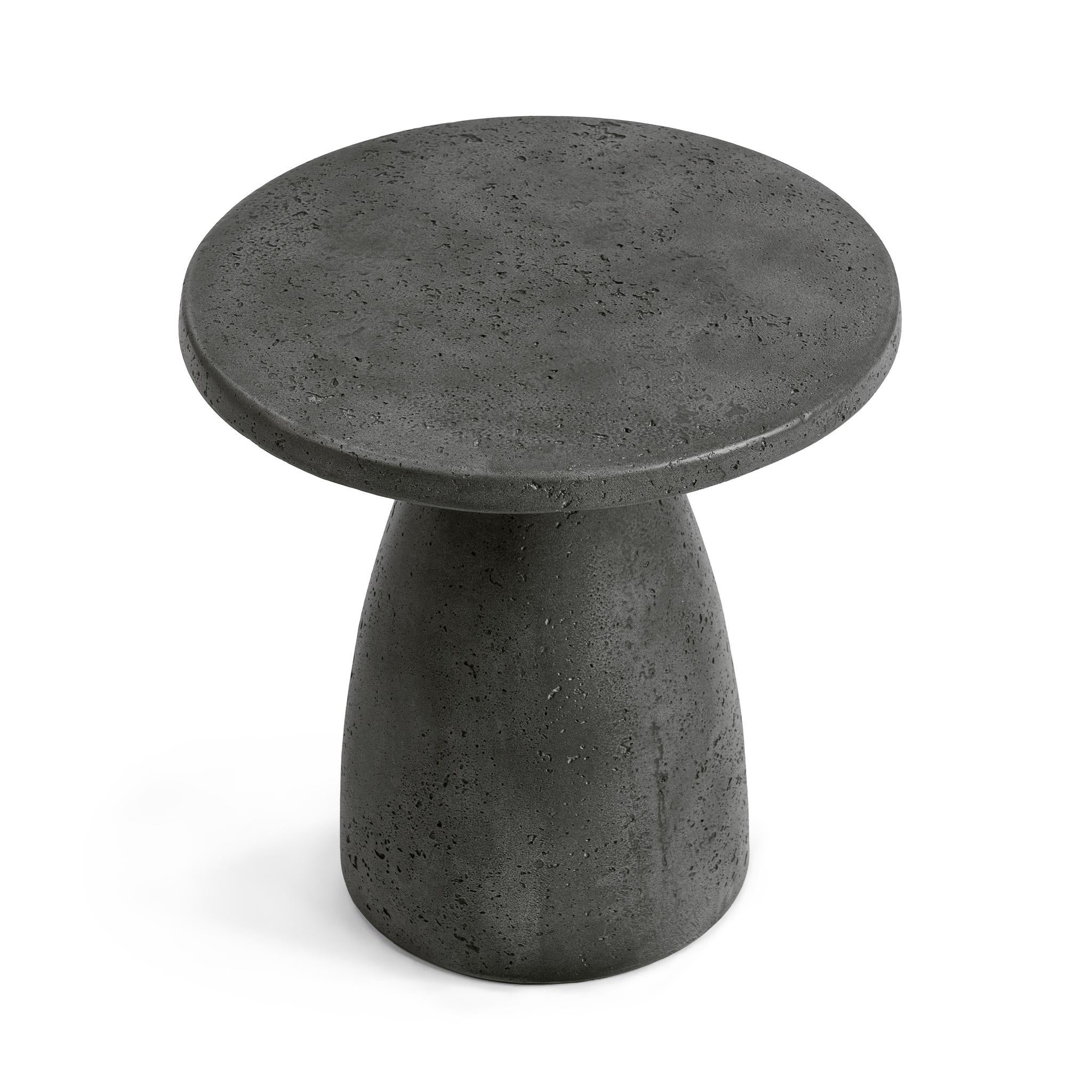 Collins Outdoor Accent Table - Dark Gray