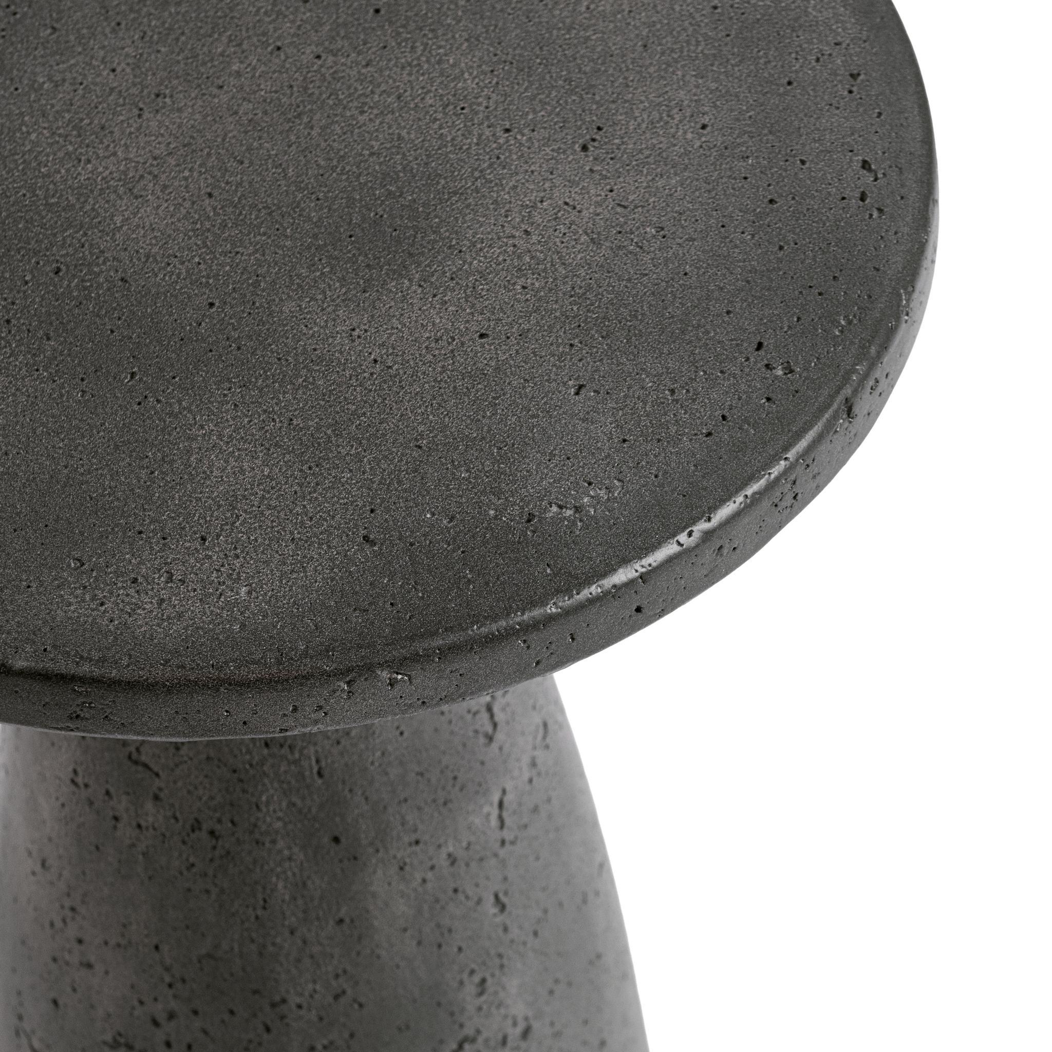 Collins Outdoor Accent Table - Dark Gray