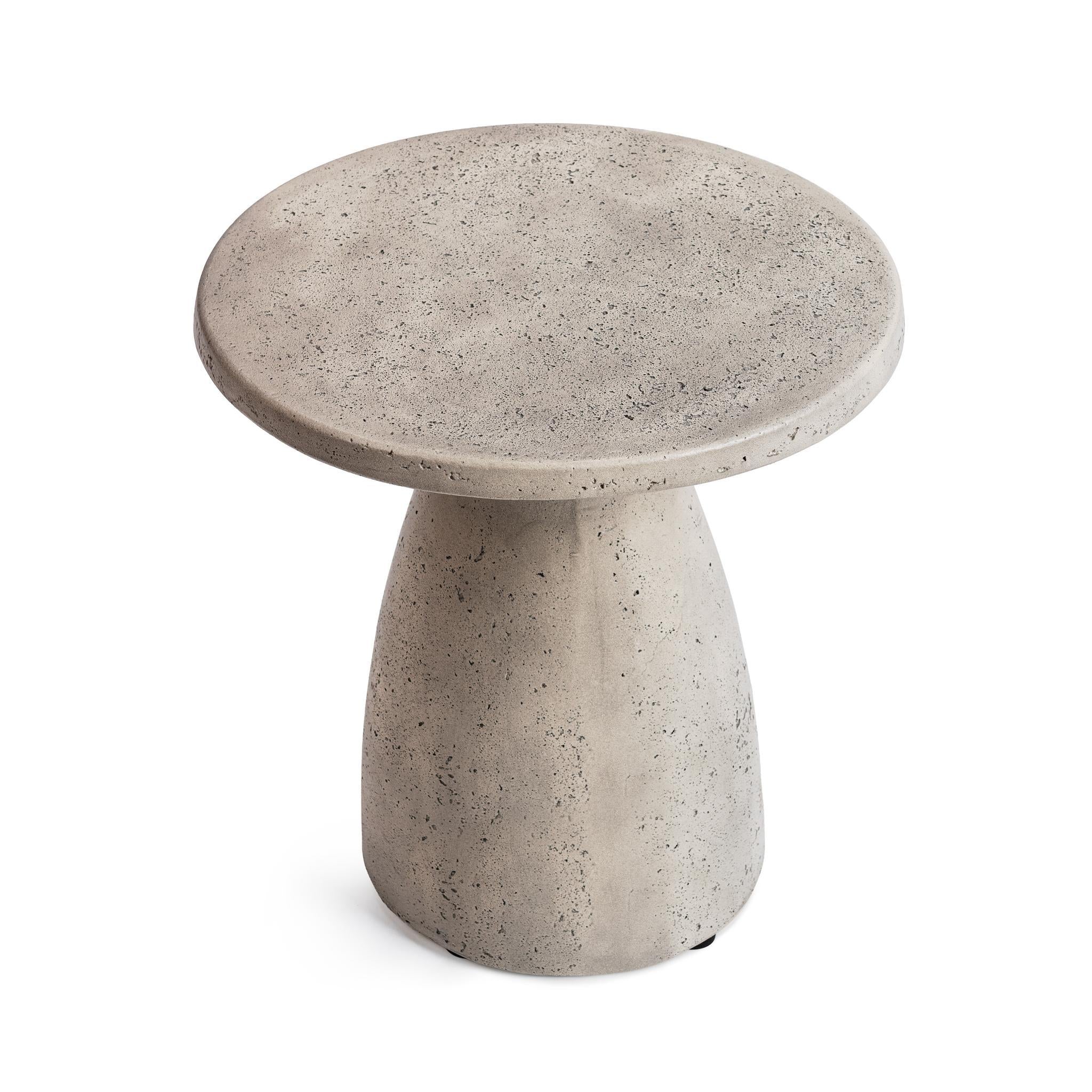Collins Outdoor Accent Table - Light Gray