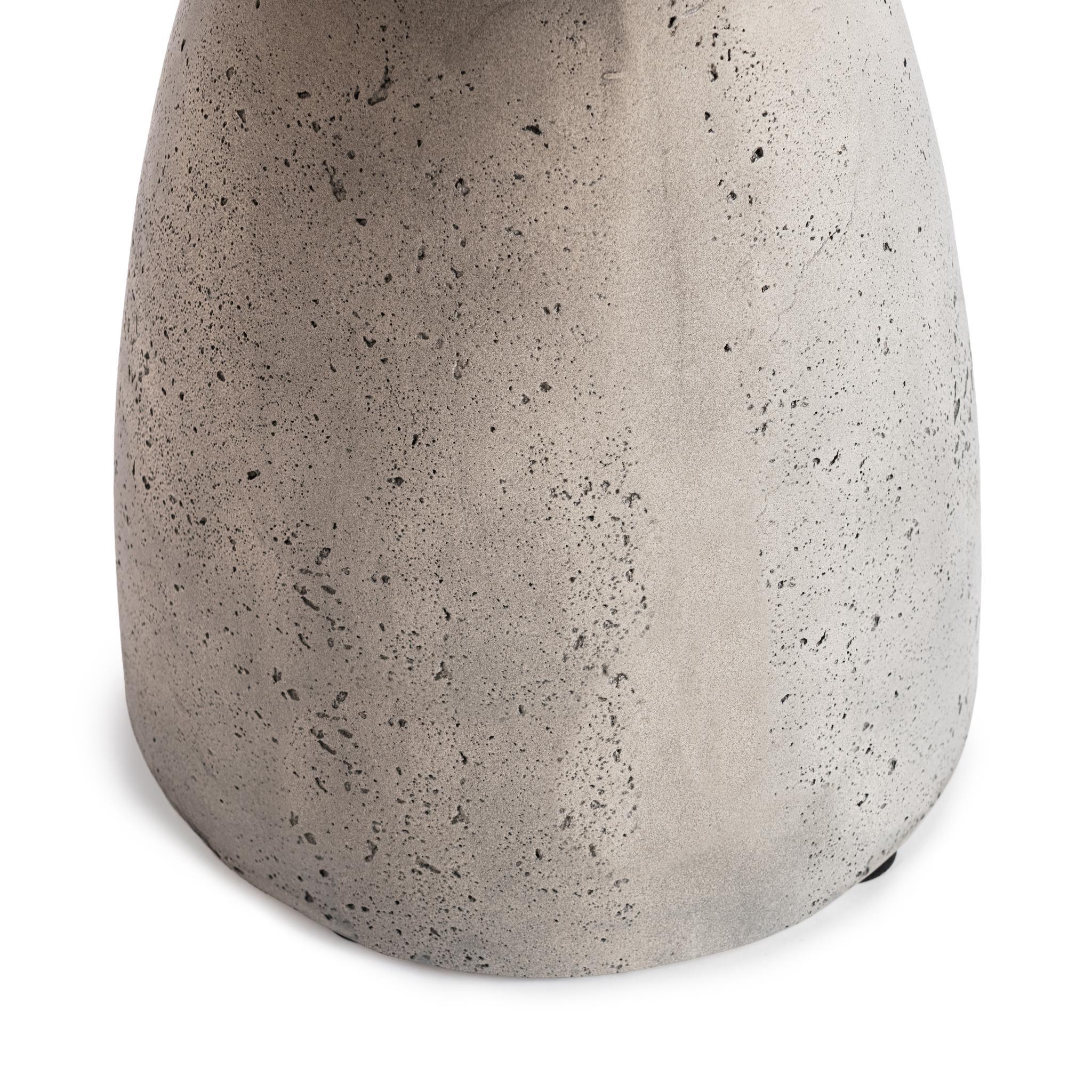 Collins Outdoor Accent Table - Light Gray
