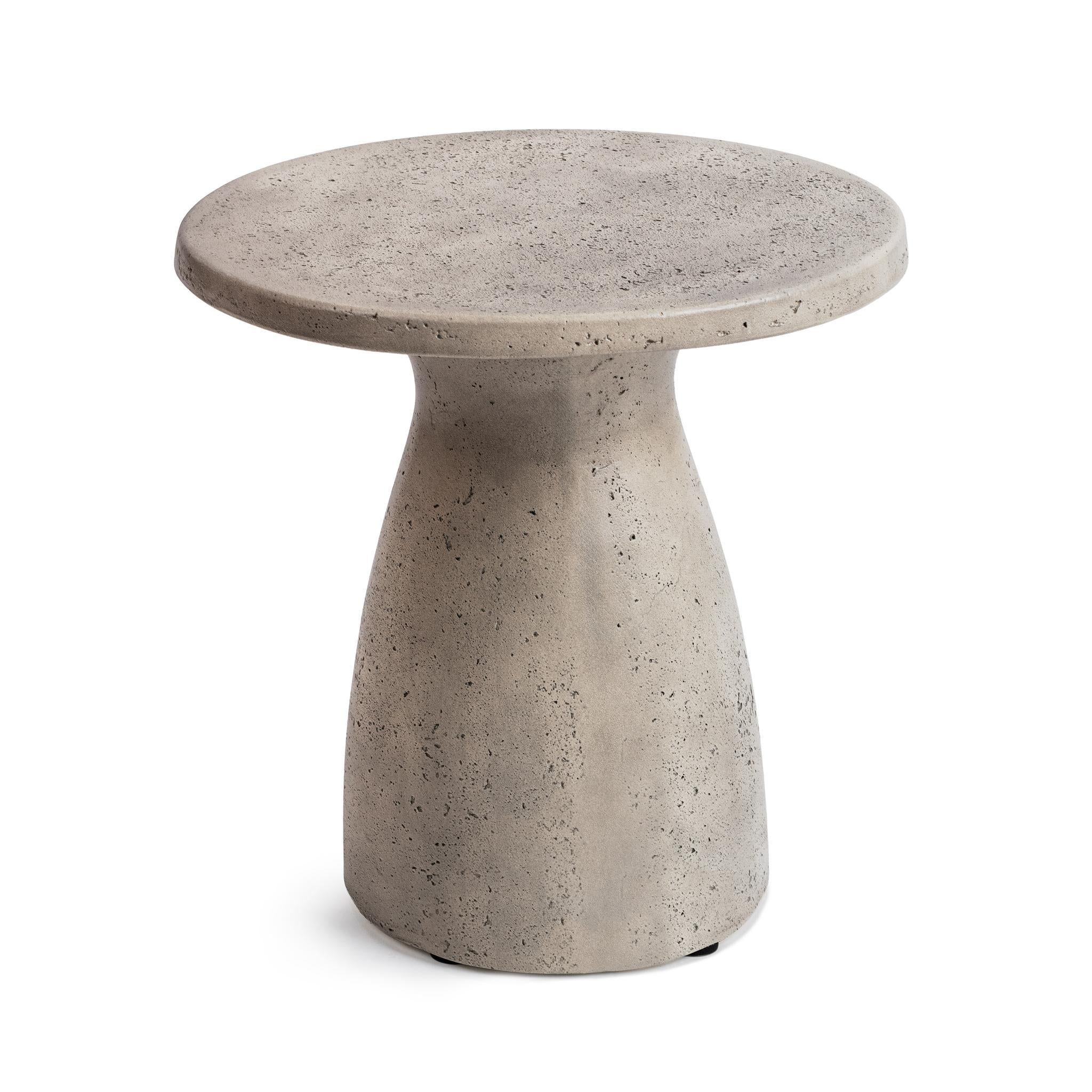 Collins Outdoor Accent Table - Light Gray