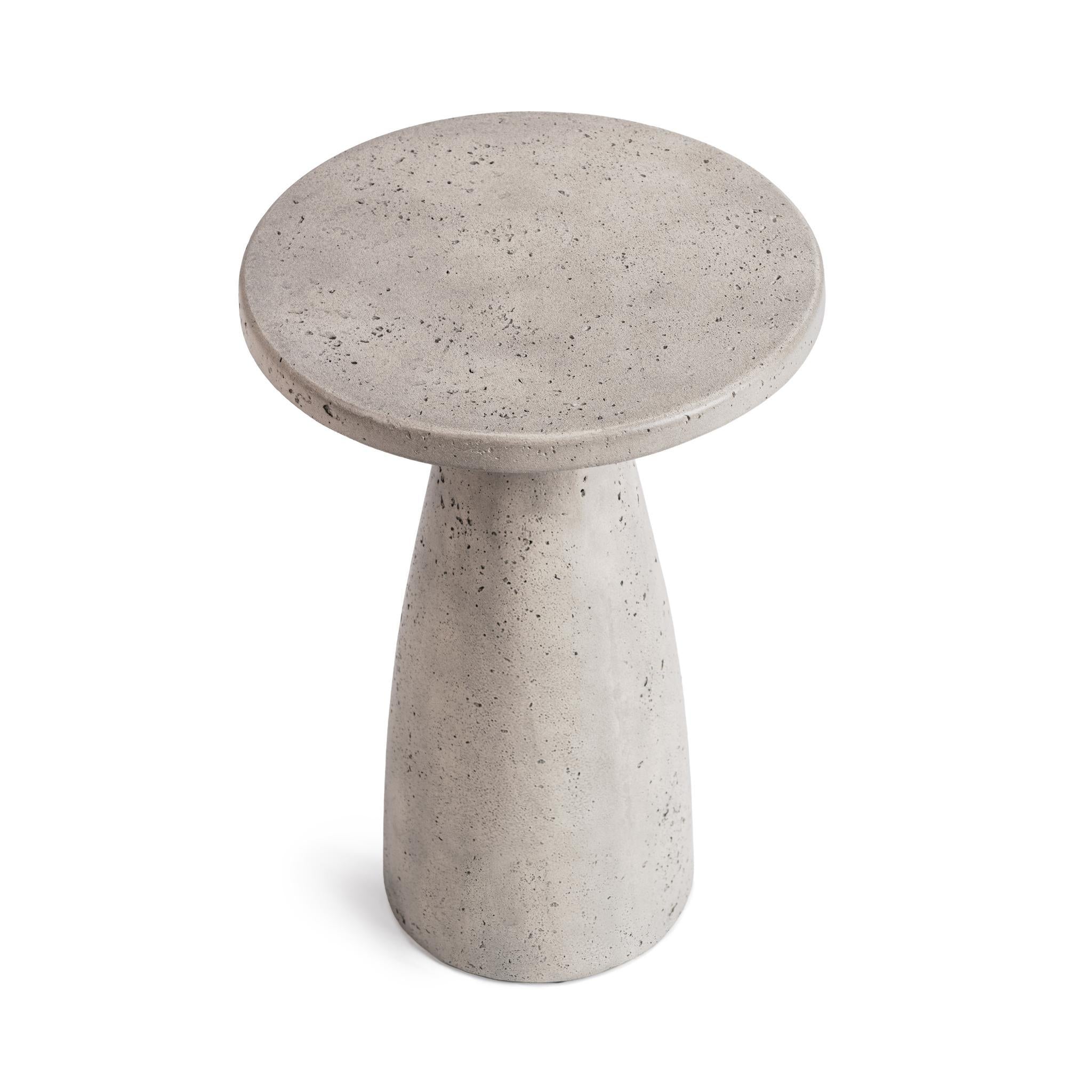 Collins Outdoor Accent Table - Light Gray