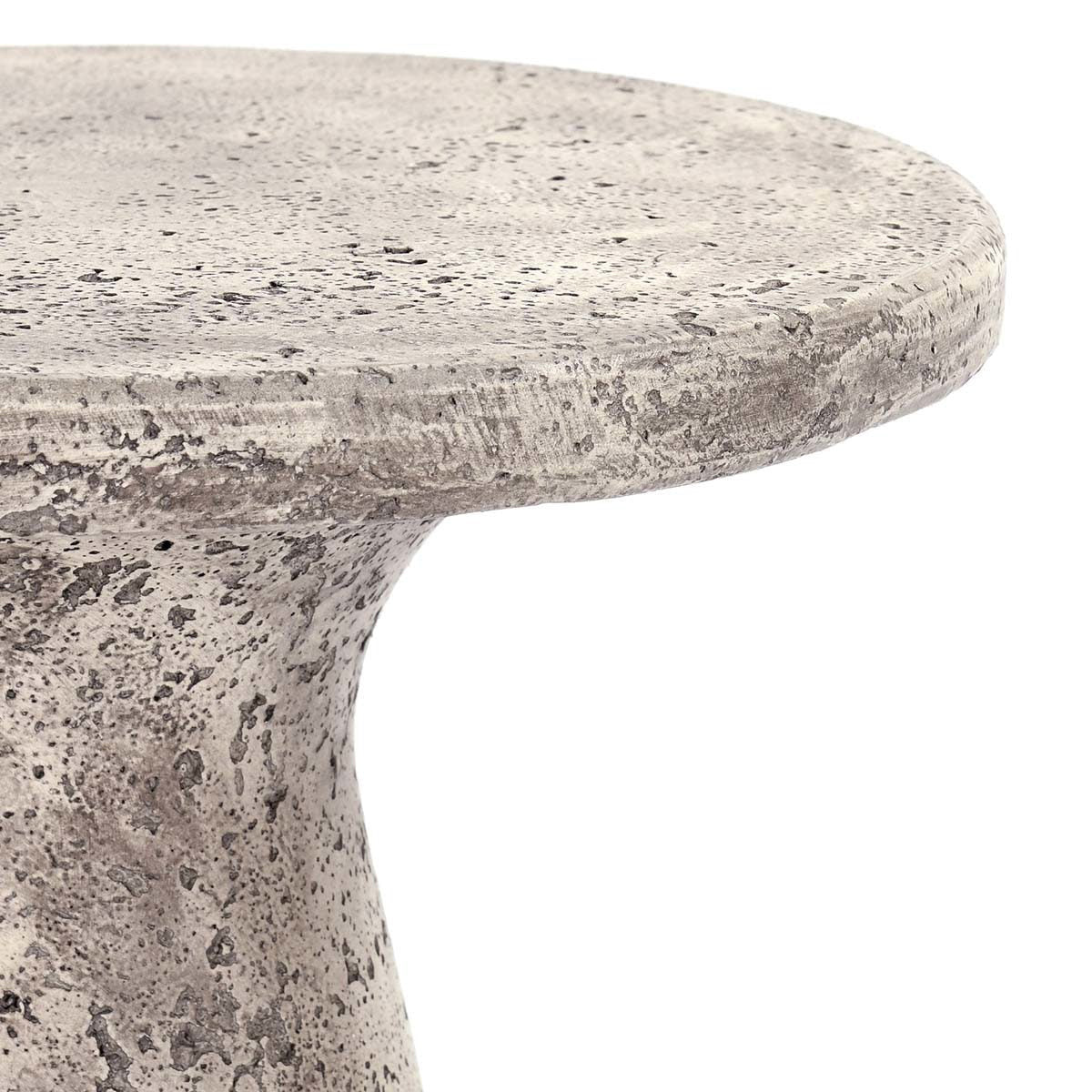 Collins 19" Accent Table - Light Gray