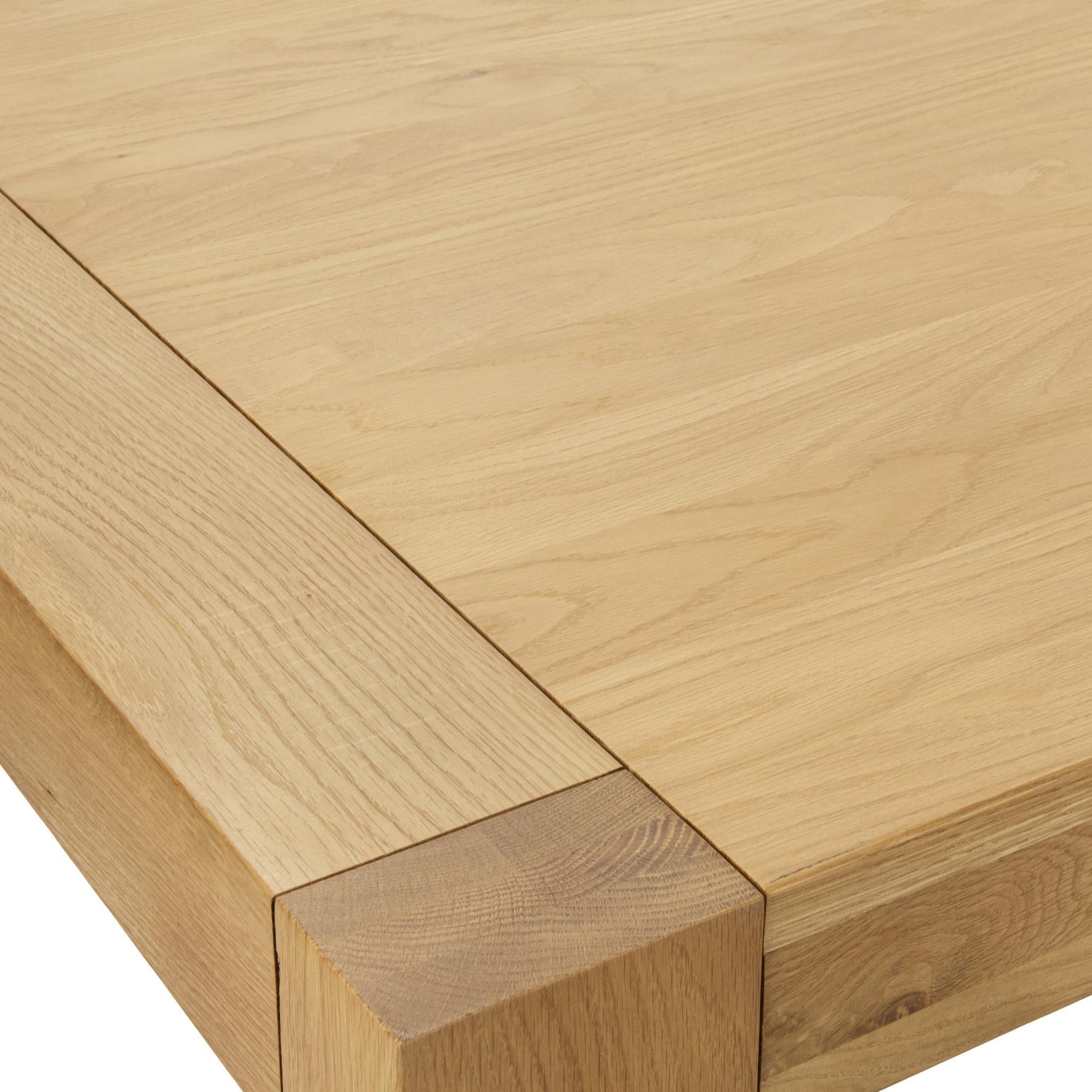 Parsons 84" Dining Table - Natural