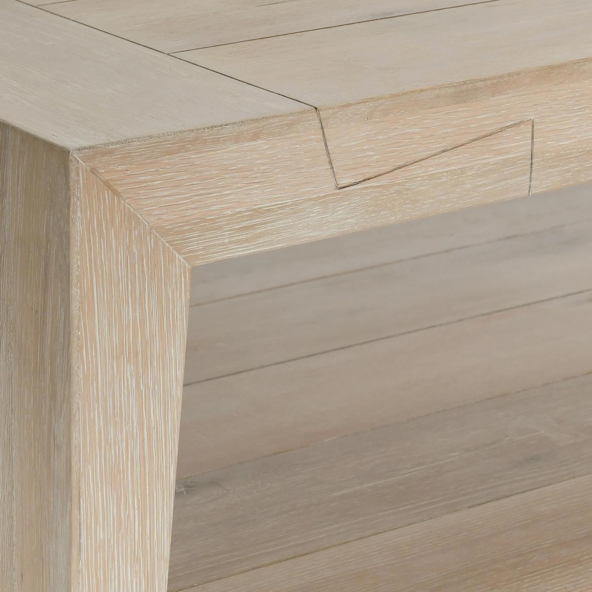 Troy Coffee Table - Suede Brown