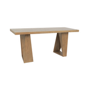 Arleth Solid Wood Rectangle Gathering Table