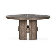 Rosemount Dining Table - Aged Brown